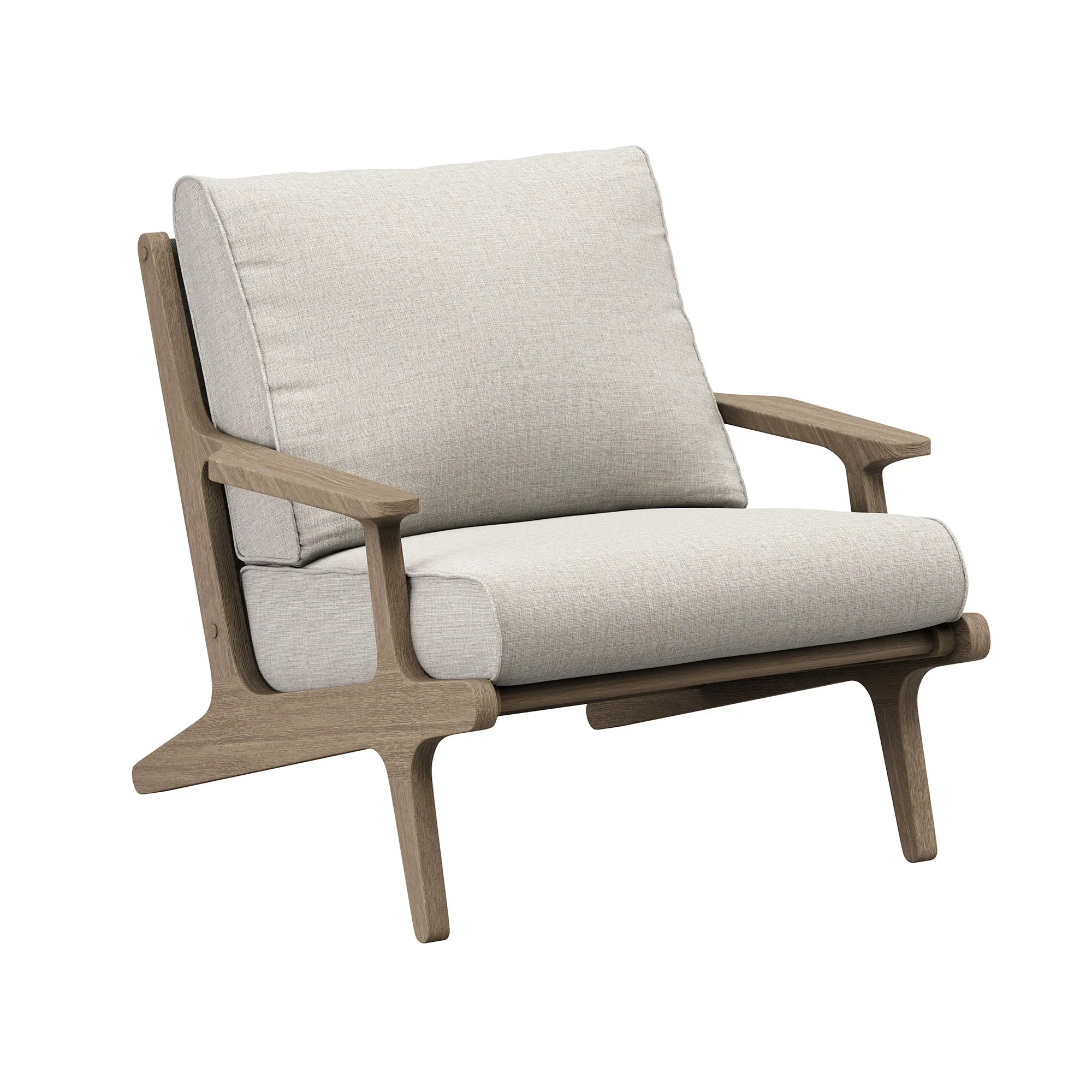 Saratoga 3-Piece Outdoor Teak Wood Furniture Set with Lounge Chairs and Side Table - Image 11