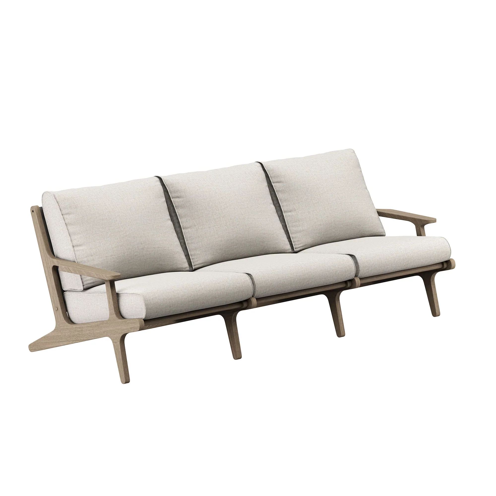 Saratoga 4-Piece Outdoor Teak Wood Furniture Set - Image 20