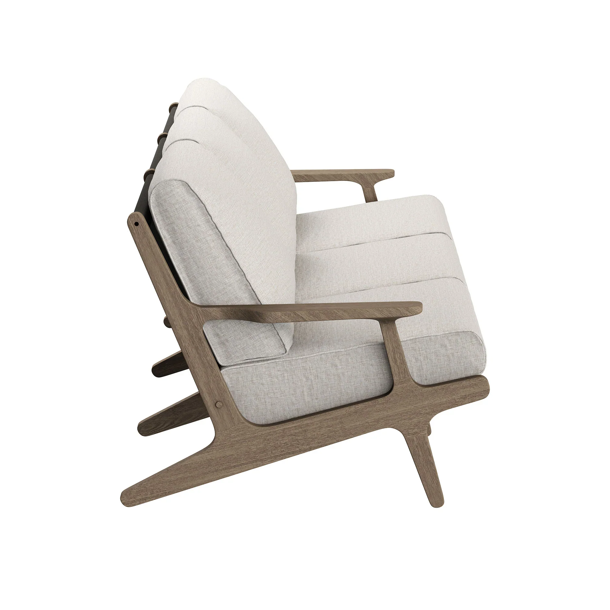 Saratoga 4-Piece Outdoor Teak Wood Furniture Set - Image 21