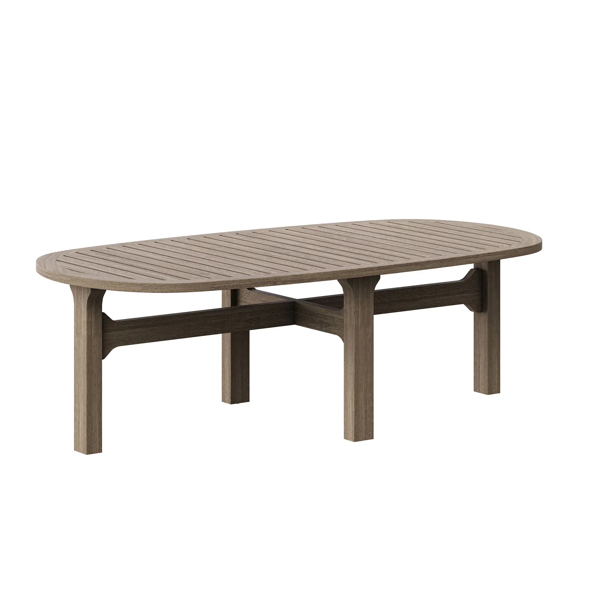 Saratoga 4-Piece Outdoor Teak Wood Furniture Set - Image 36