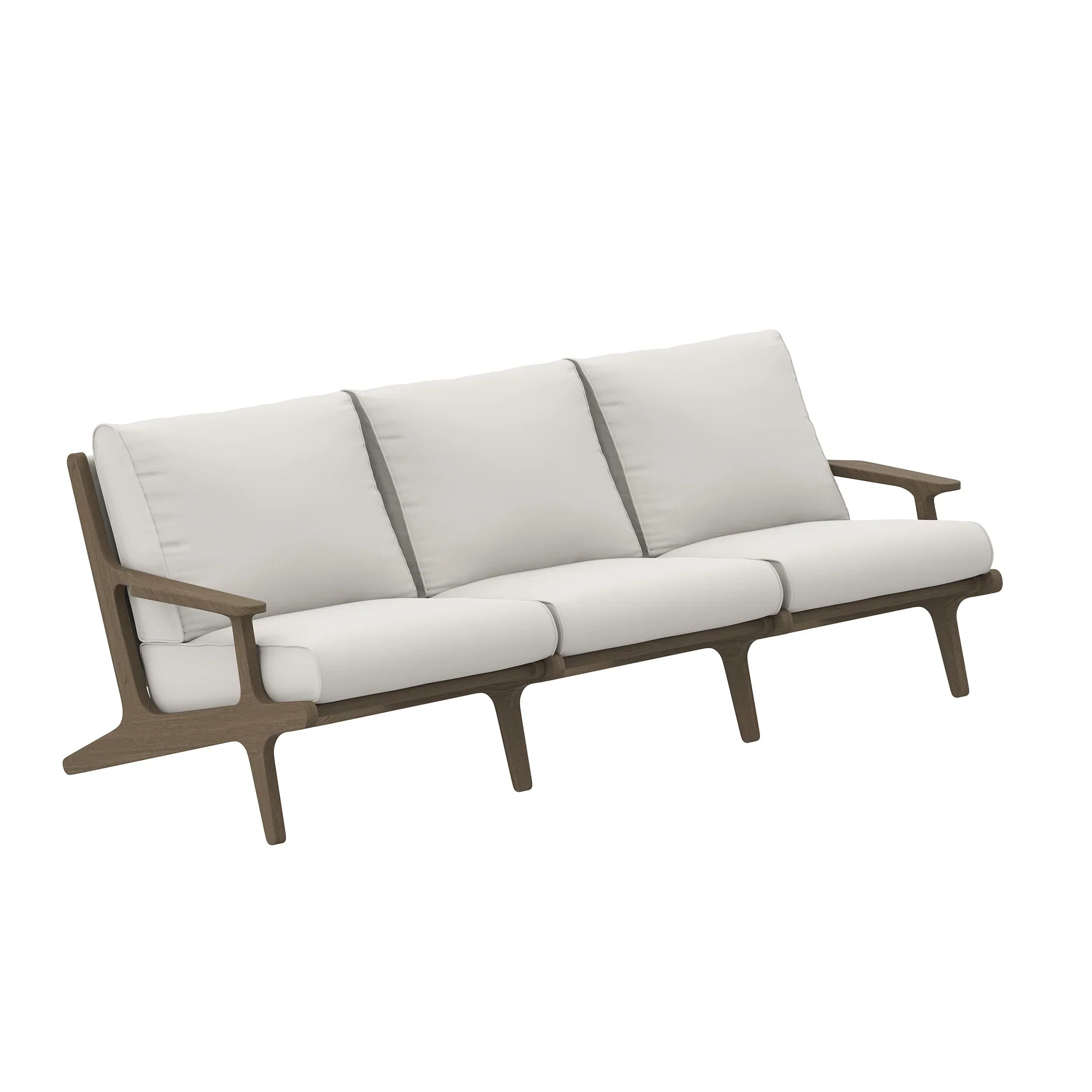 Saratoga 4-Piece Outdoor Teak Wood Furniture Set - Image 9