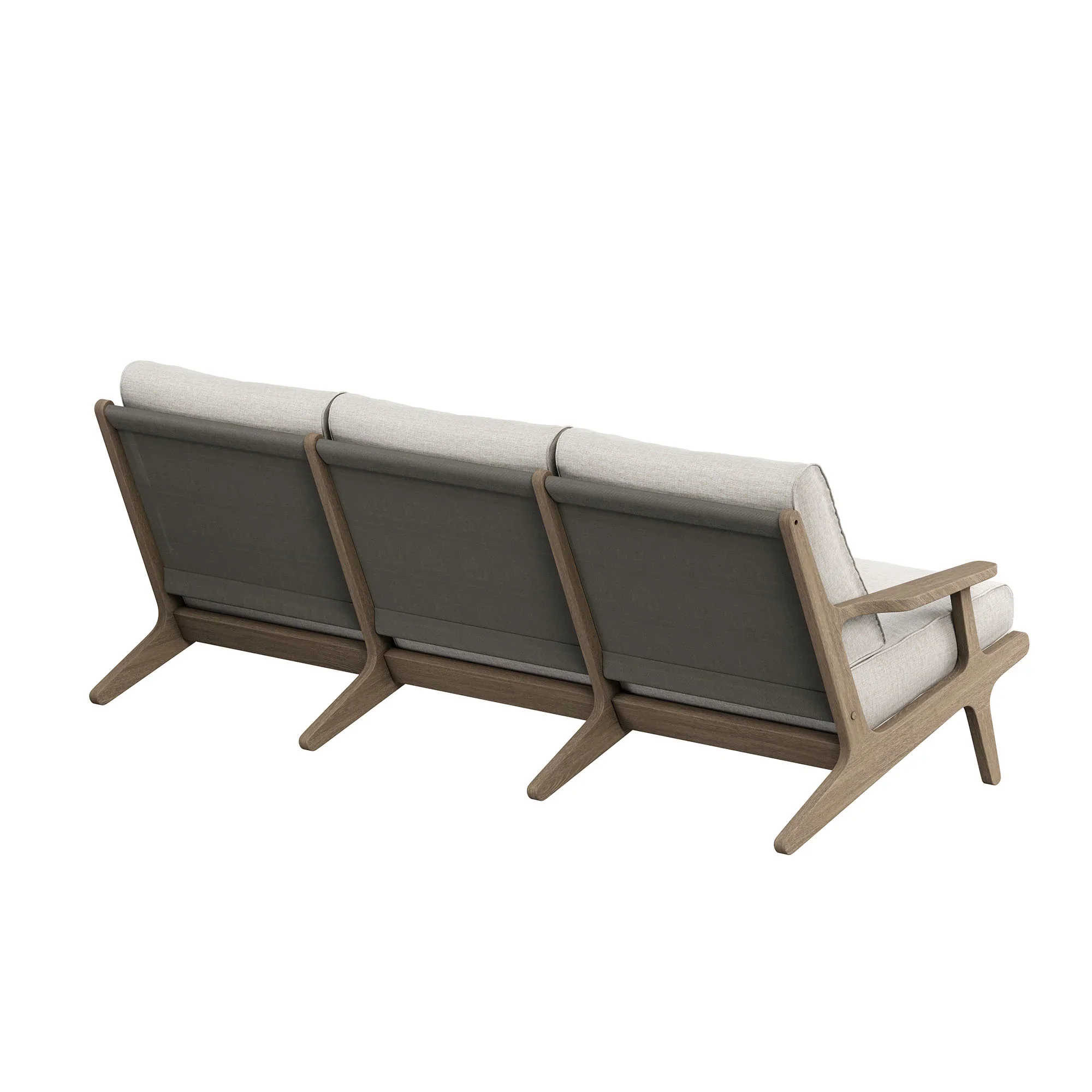 Saratoga 4-Piece Outdoor Teak Wood Furniture Set - Image 18