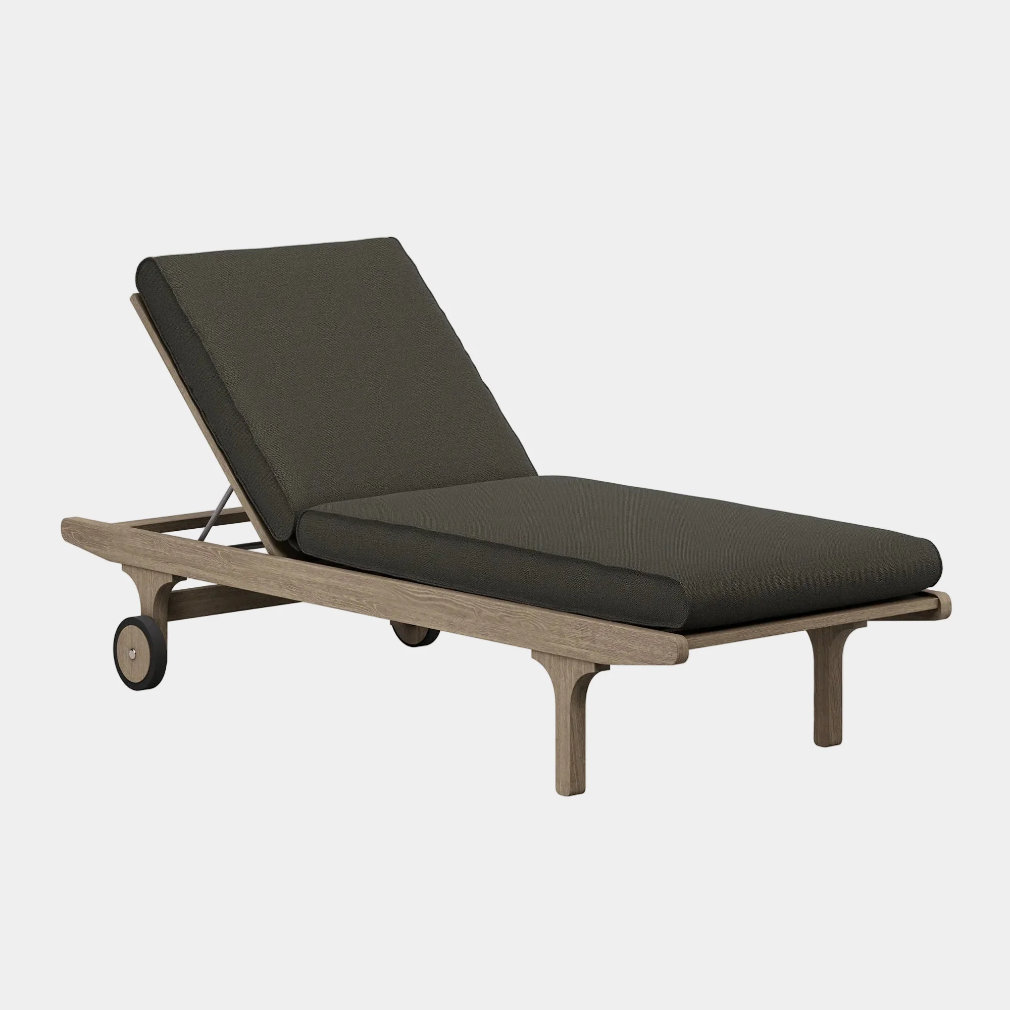 Saratoga Outdoor Teak Chaise Lounge Chair - Image 20