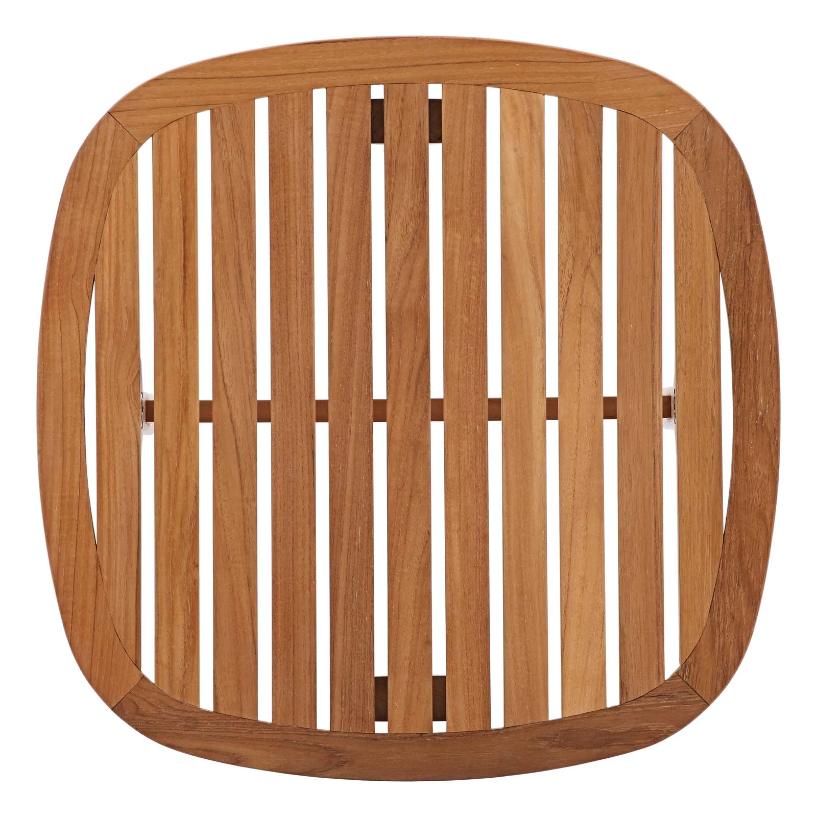 Saratoga Outdoor Patio Teak Coffee Table in Natural - Image 4
