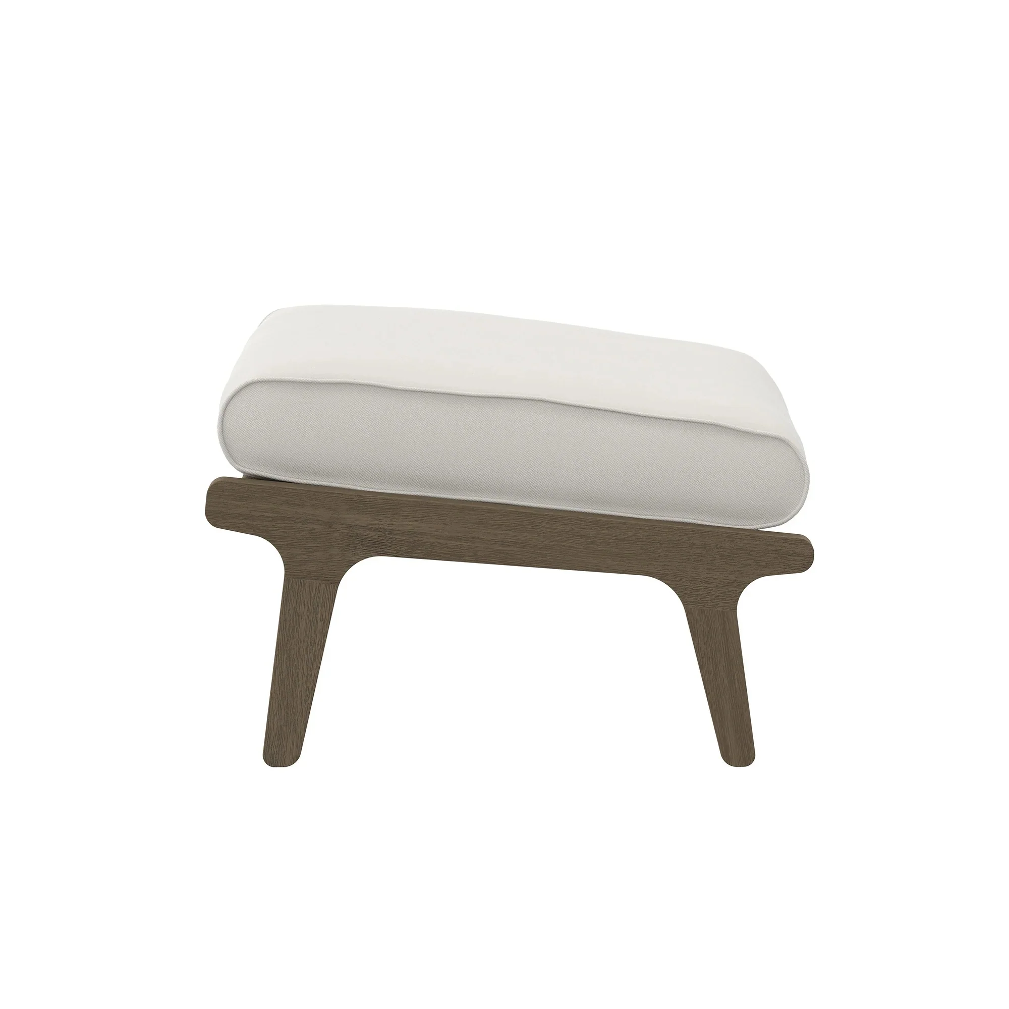 Saratoga Outdoor Teak Ottoman - Image 5