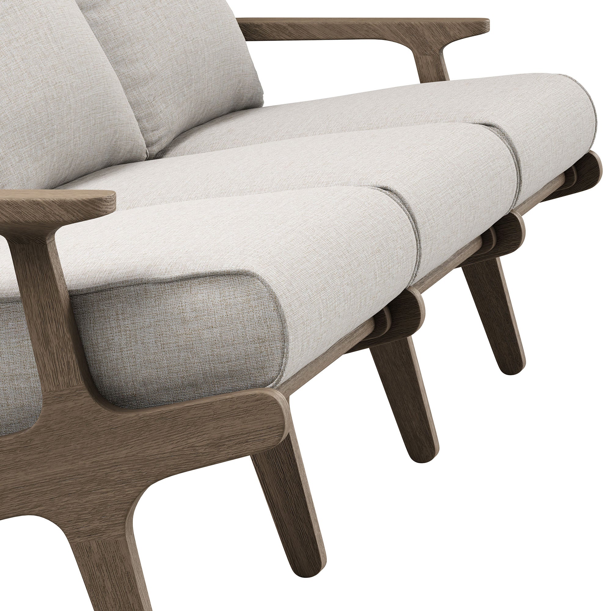 Saratoga Outdoor Teak Sofa - Image 16