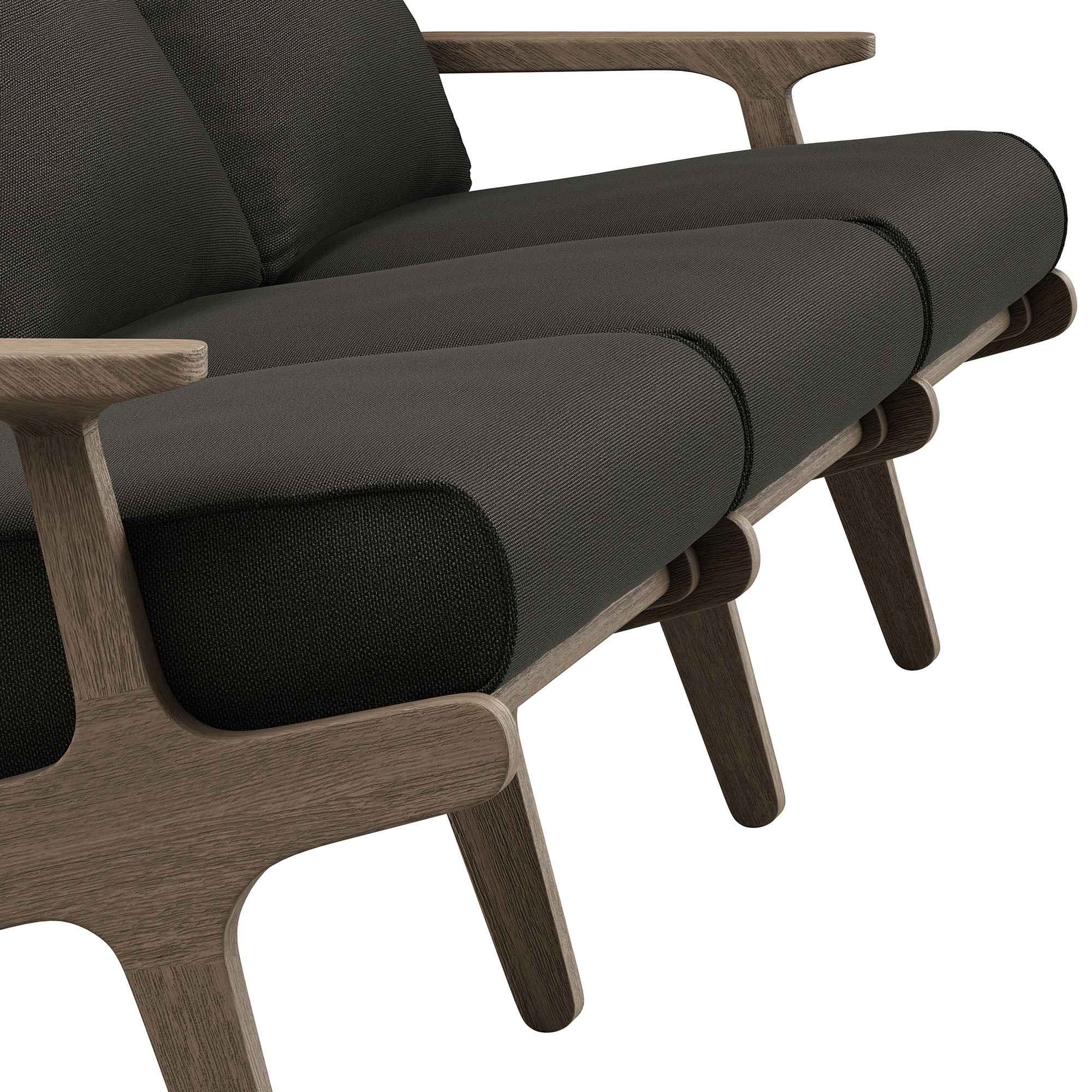 Saratoga Outdoor Teak Sofa - Image 25