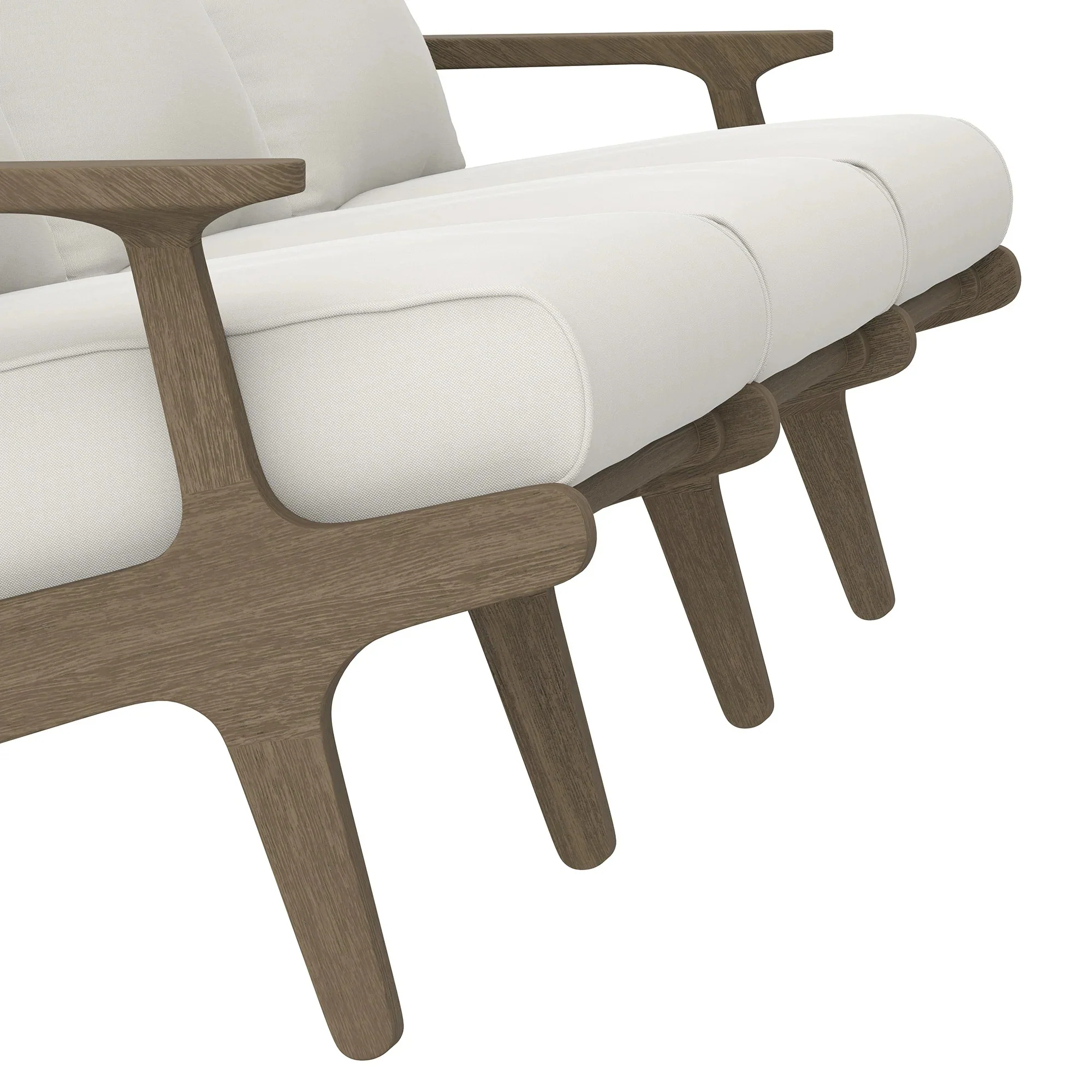 Saratoga Outdoor Teak Sofa - Image 7