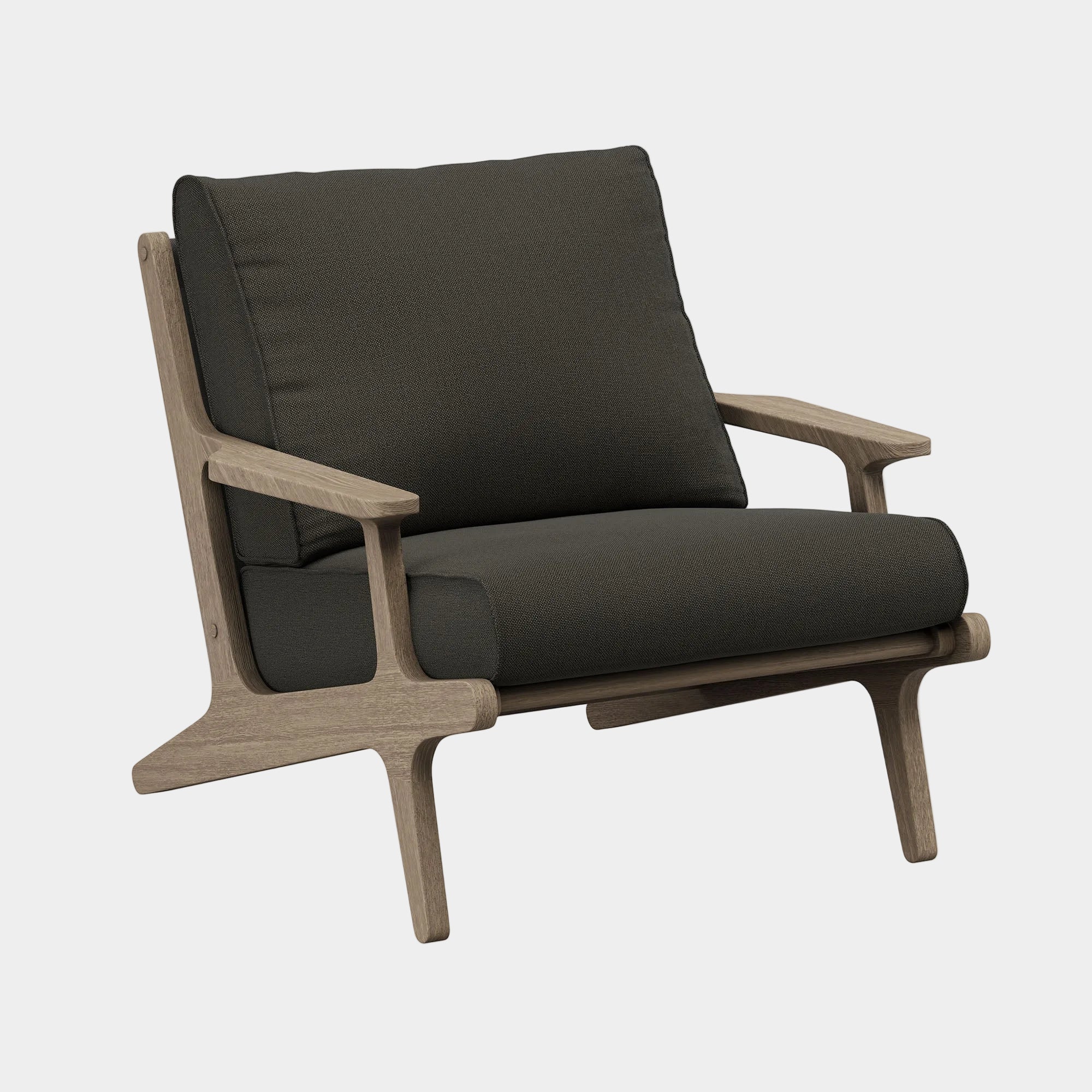Saratoga Outdoor Patio Teak Wood Armchair - Image 19