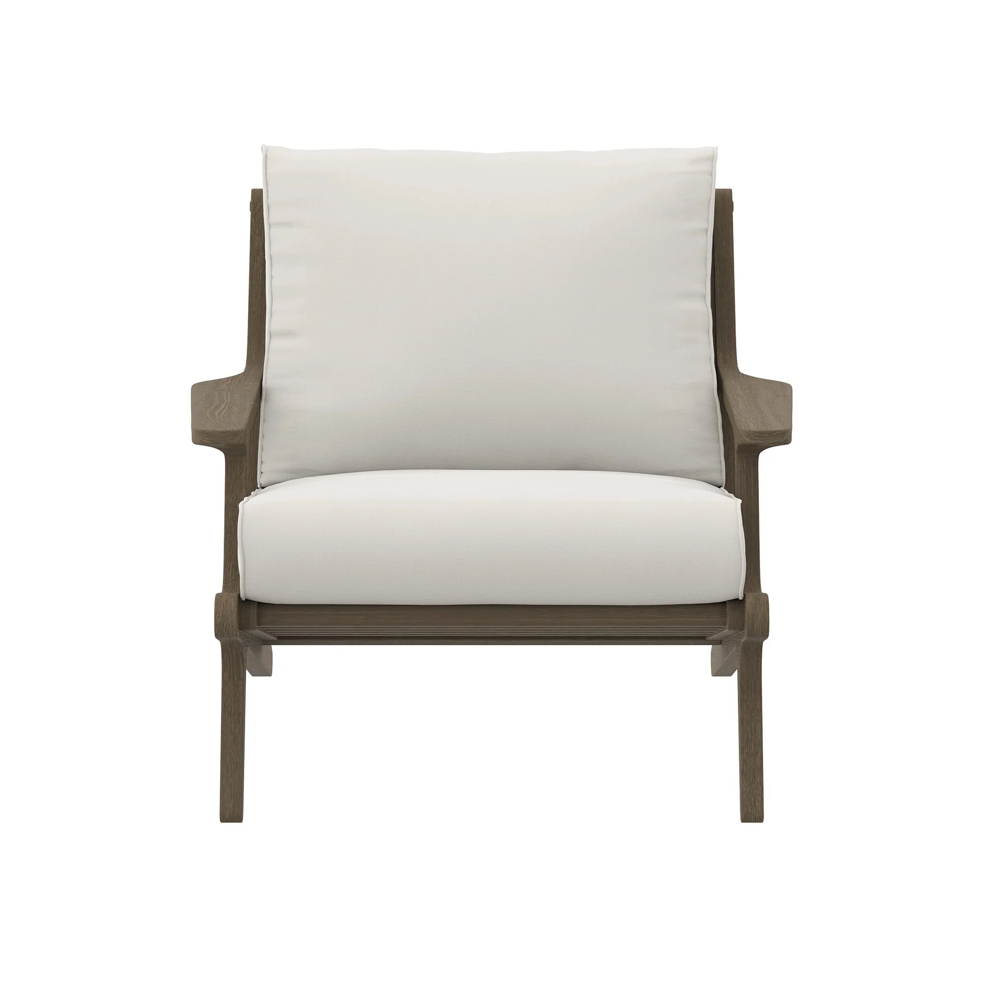 Saratoga Outdoor Patio Teak Wood Armchair - Image 5