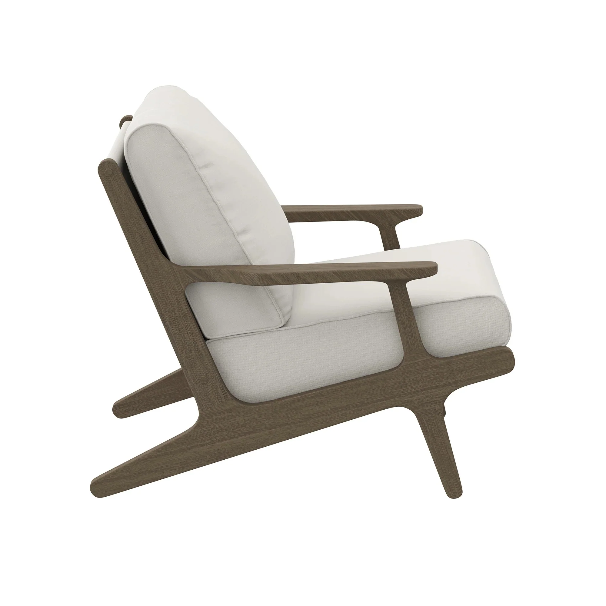 Saratoga Outdoor Patio Teak Wood Armchair - Image 7