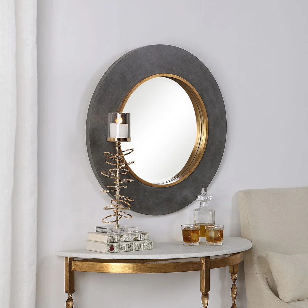 Saul Round Mirror - Image 4