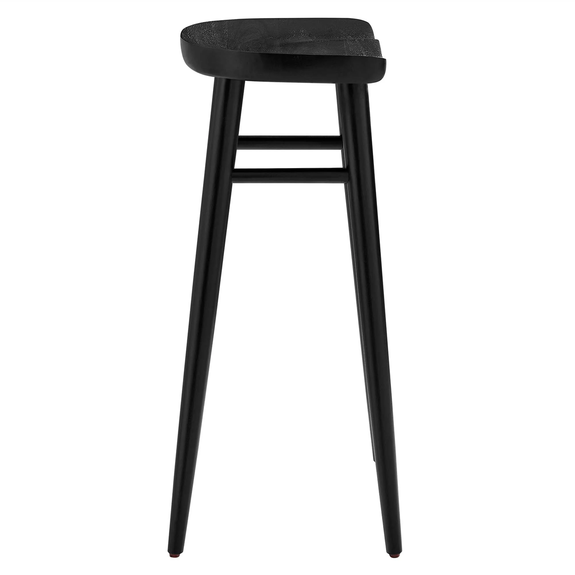 Saville Backless Wood Bar Stools Set of 2 - Image 15