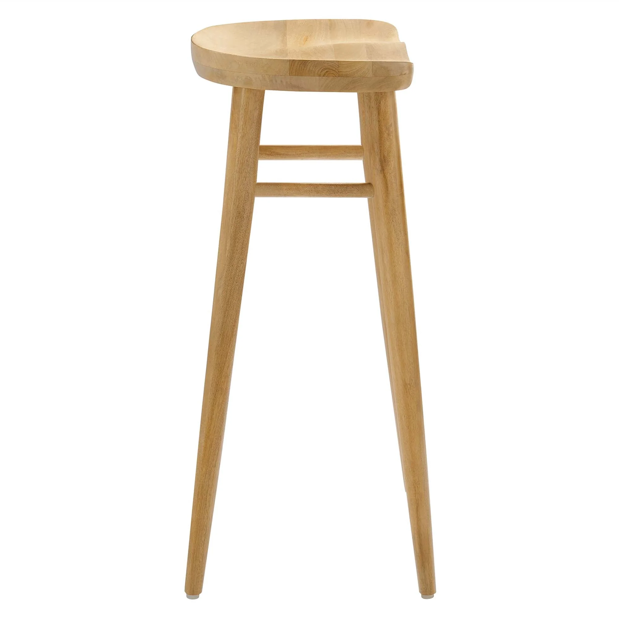 Saville Backless Wood Bar Stools Set of 2 - Image 24