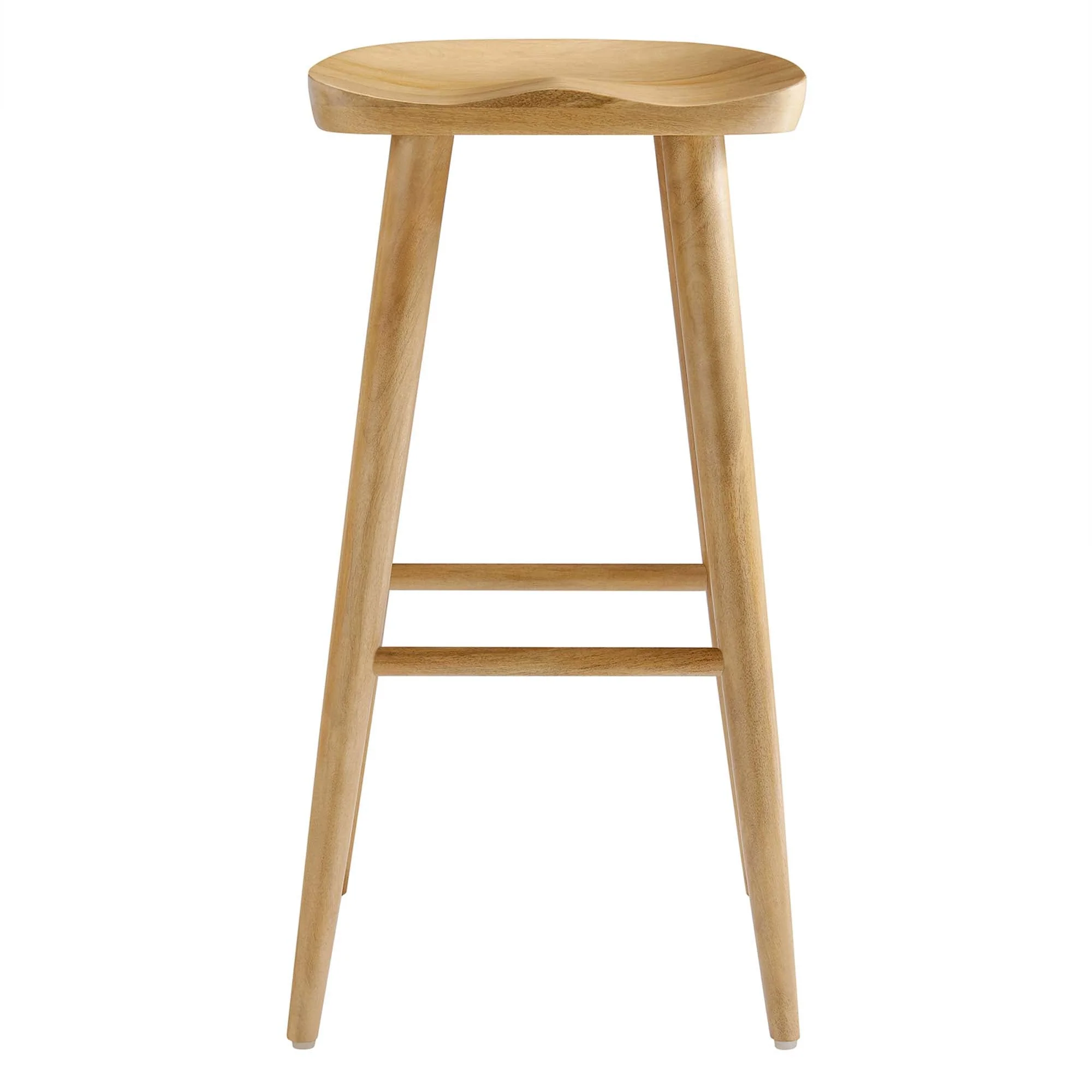 Saville Backless Wood Bar Stools Set of 2 - Image 26