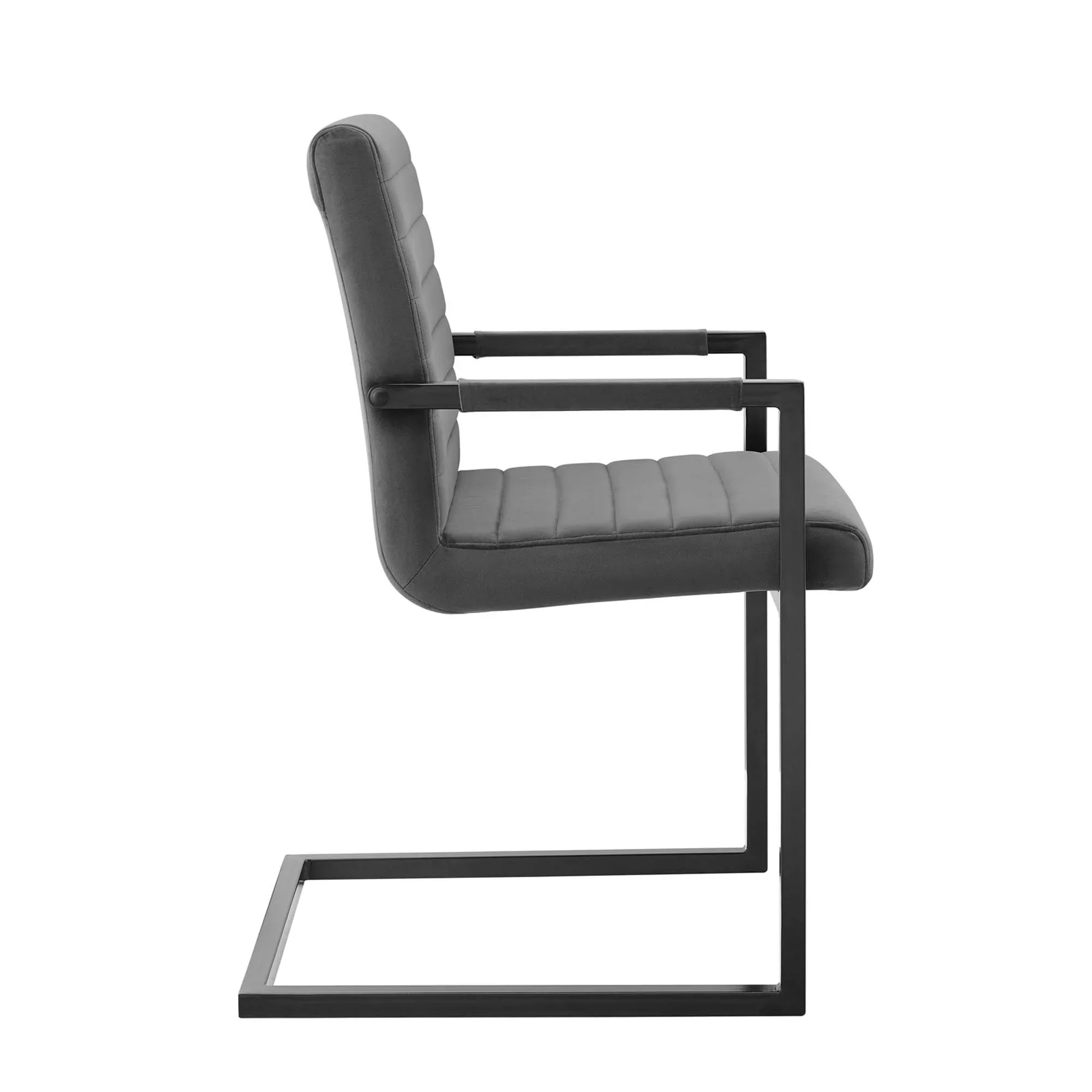 Savoy Performance Velvet Dining Chairs - Set of 2 - Image 5