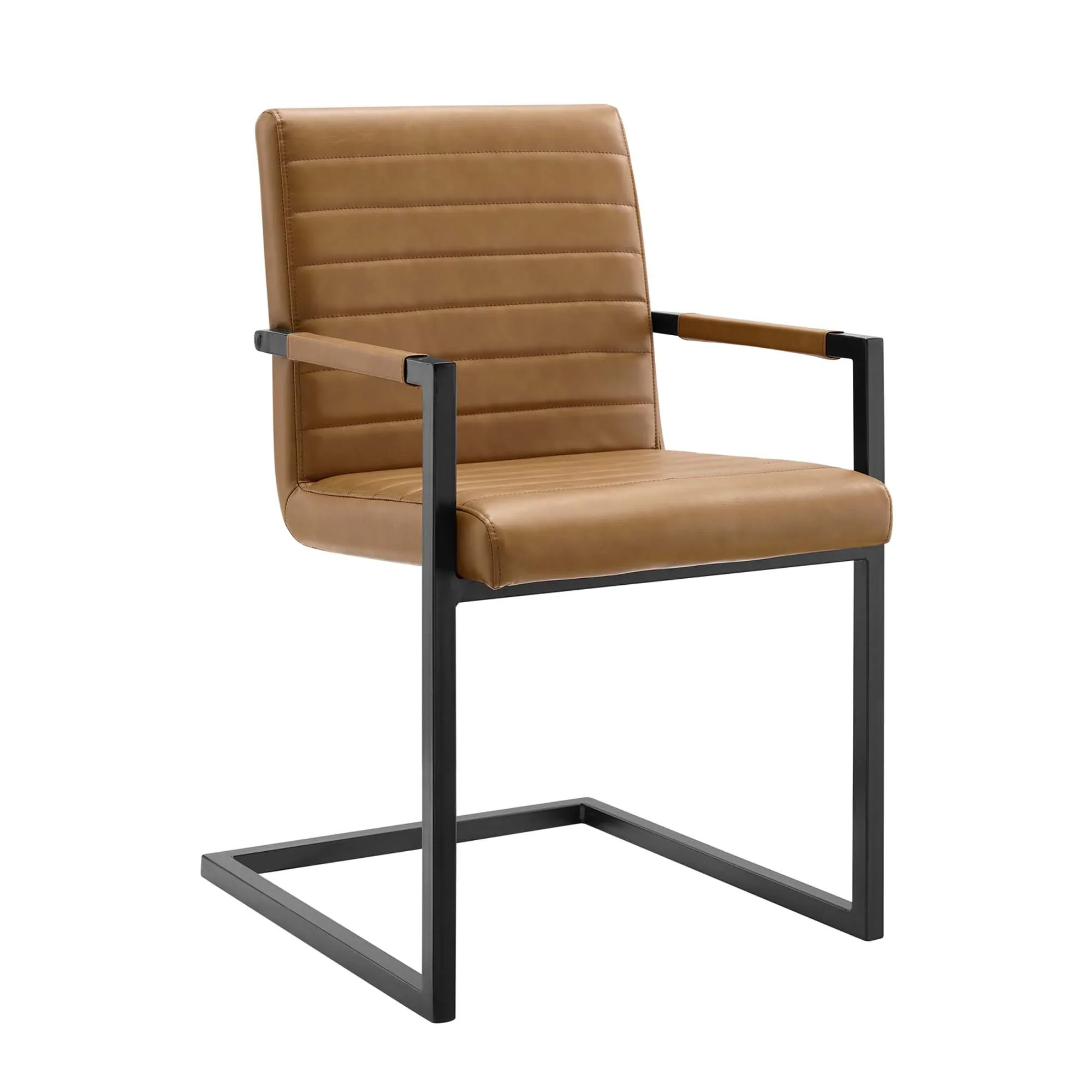 Savoy Vegan Leather Dining Chairs - Set of 2 - Image 2