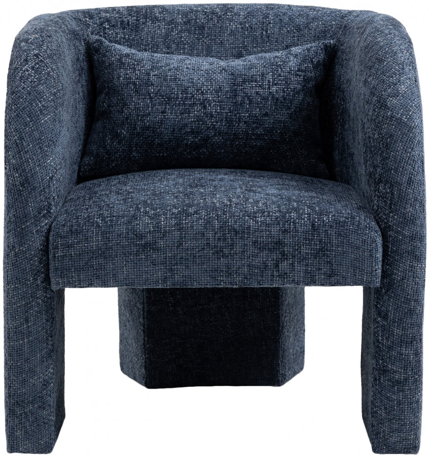 Sawyer Chenille Fabric Upholstered Accent Chair - Image 22
