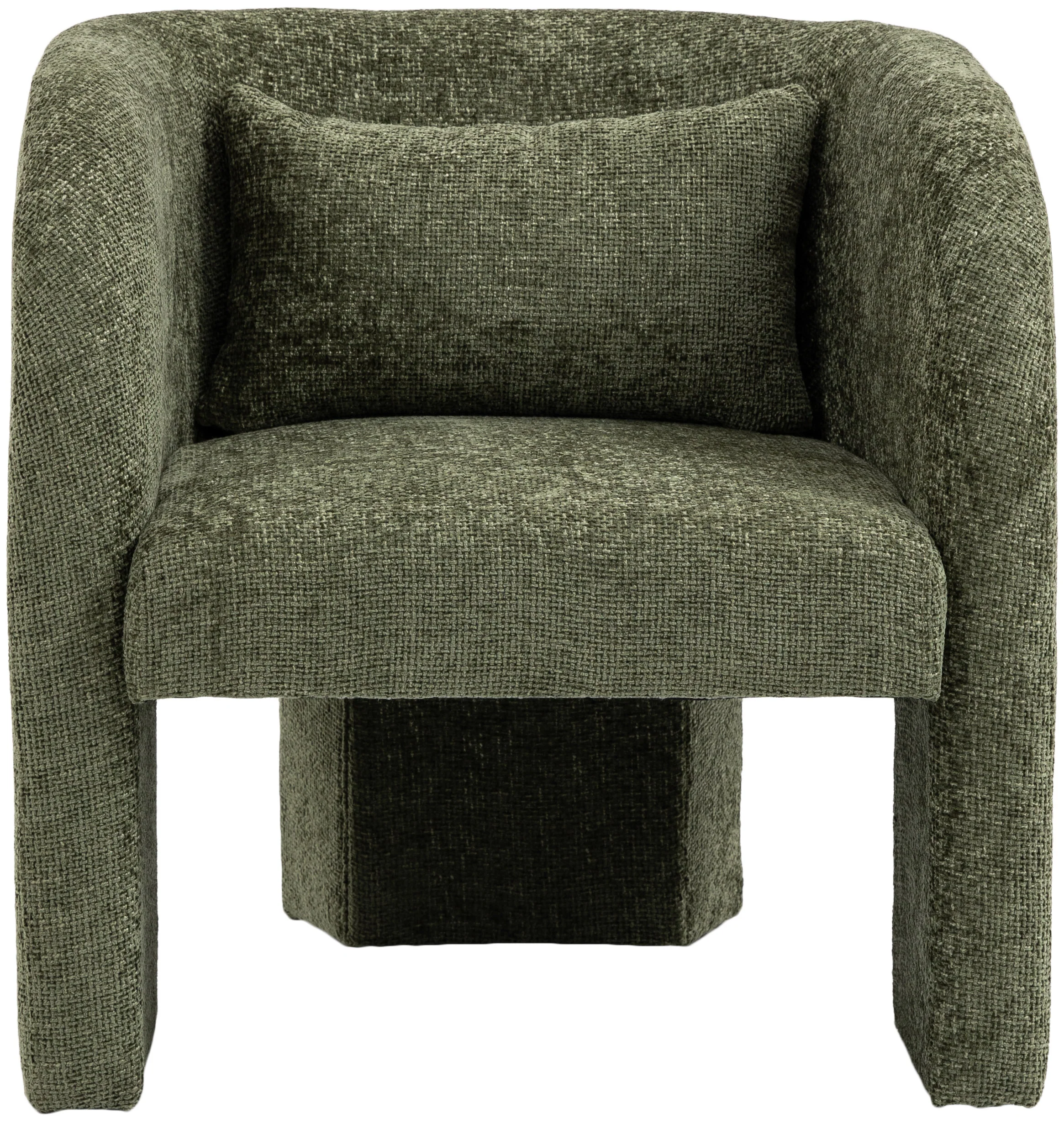 Sawyer Chenille Fabric Upholstered Accent Chair - Image 31