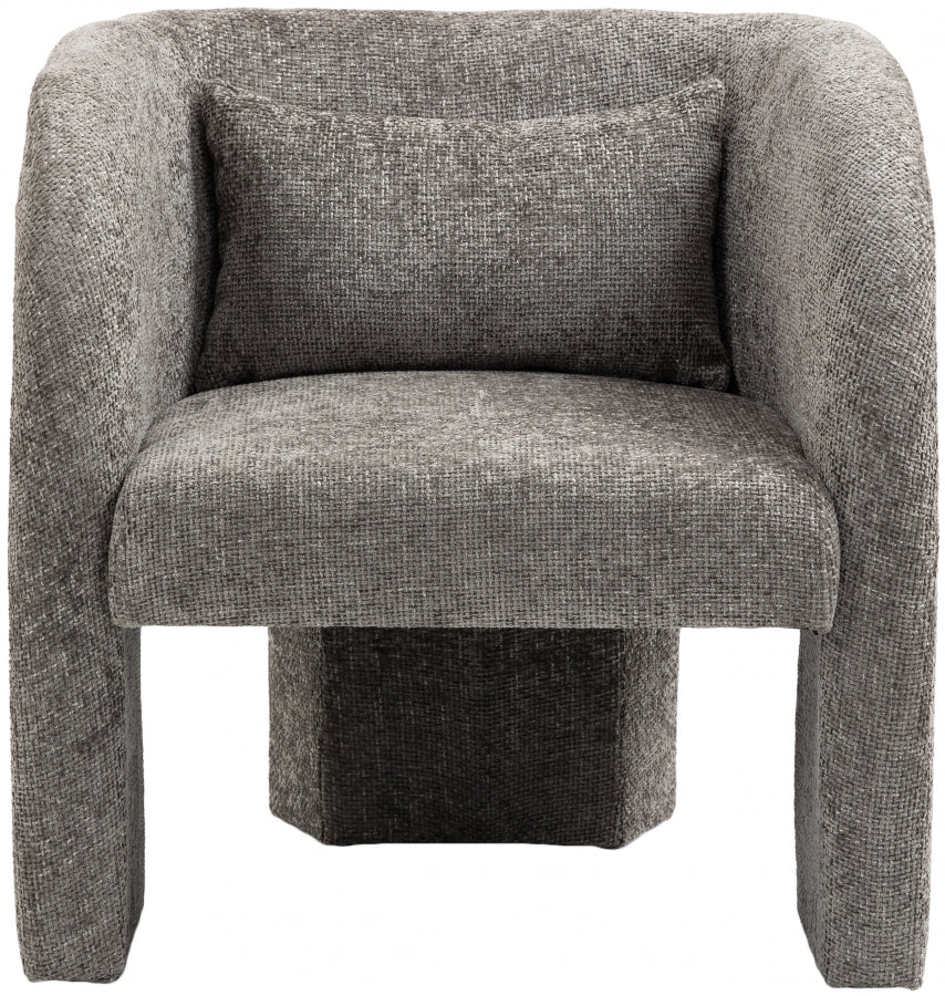 Sawyer Chenille Fabric Upholstered Accent Chair - Image 4