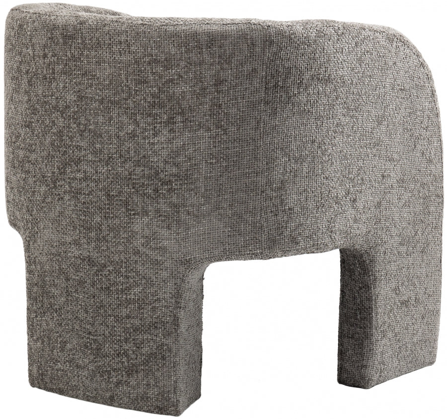 Sawyer Chenille Fabric Upholstered Accent Chair - Image 5
