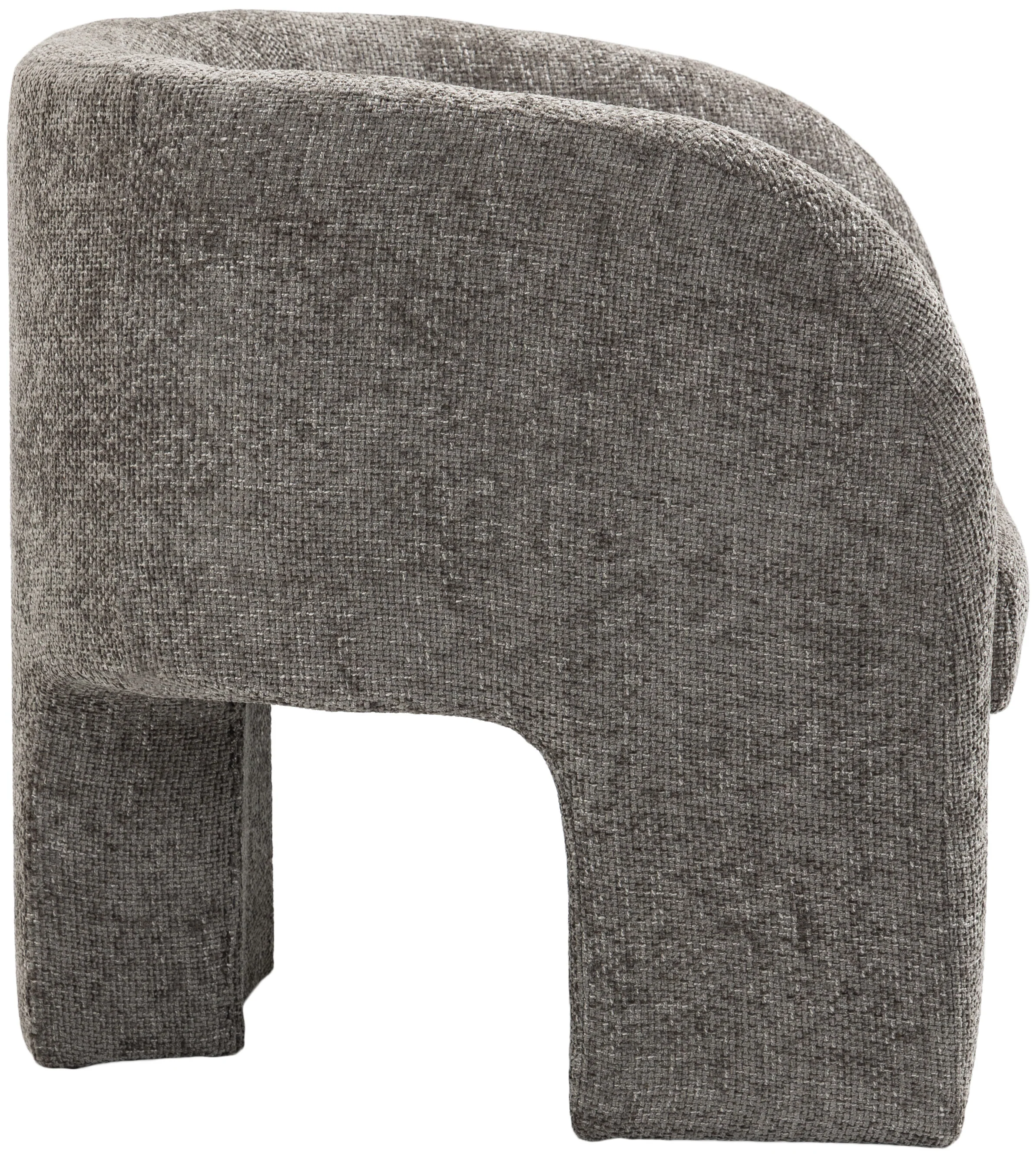 Sawyer Chenille Fabric Upholstered Accent Chair - Image 6