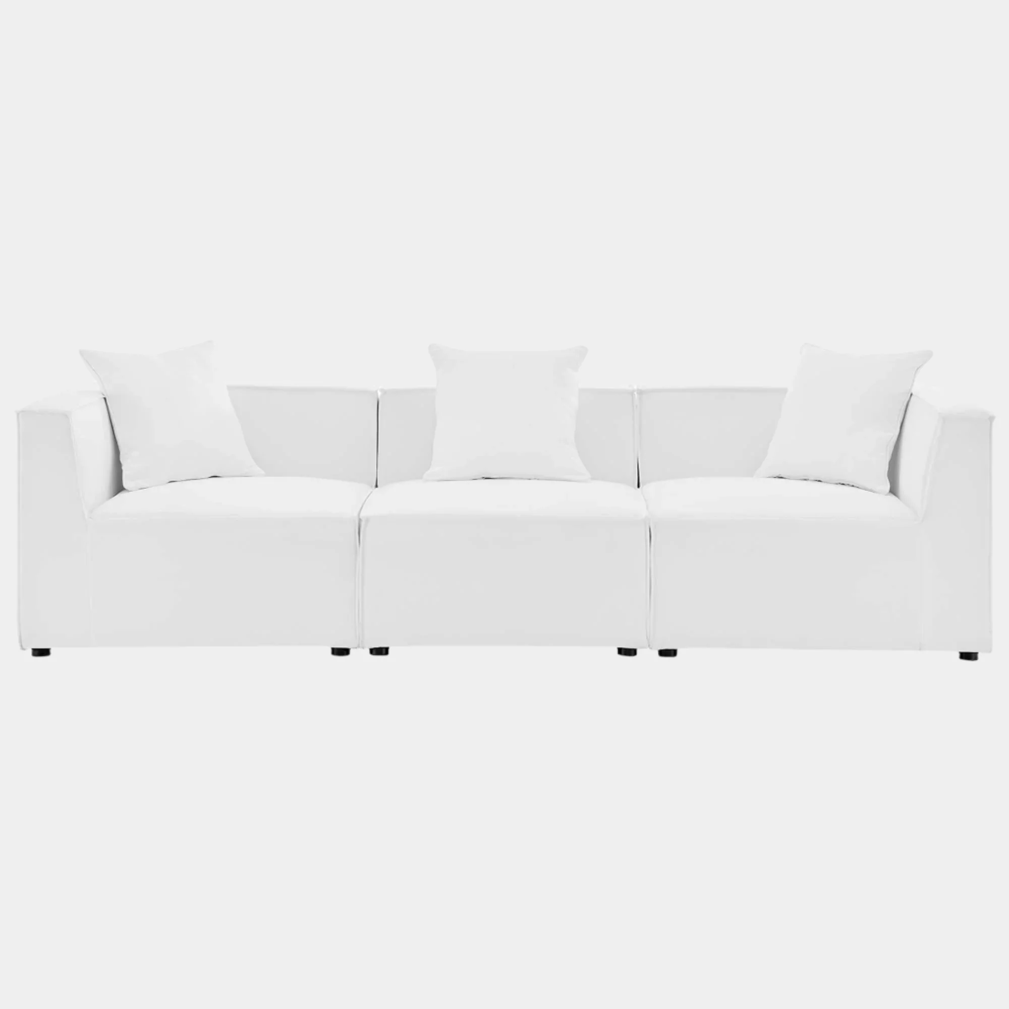 Saybrook 3-Piece Outdoor Patio Upholstered Sectional Sofa - Image 23