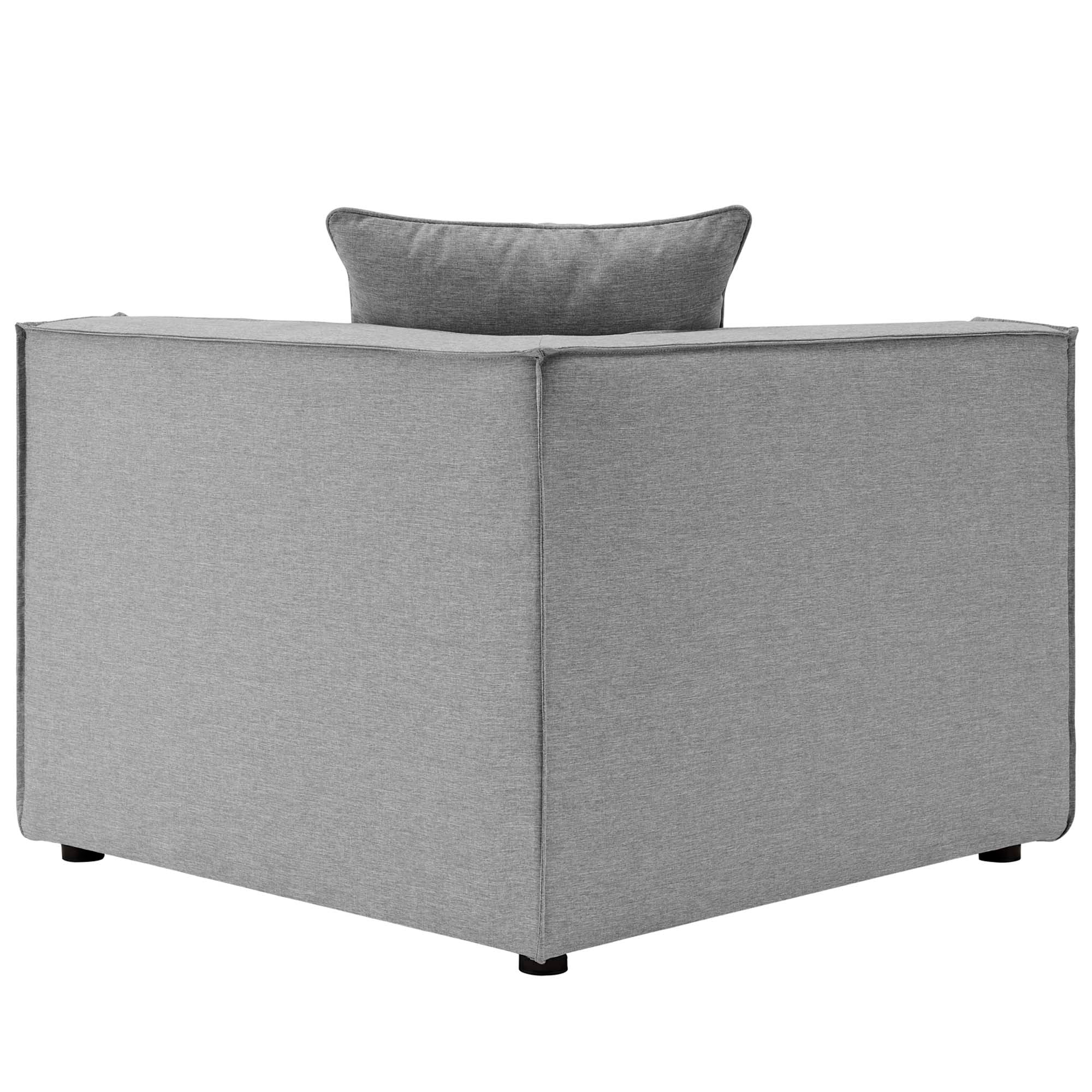 Saybrook 3-Piece Outdoor Patio Upholstered Sectional Sofa - Image 5
