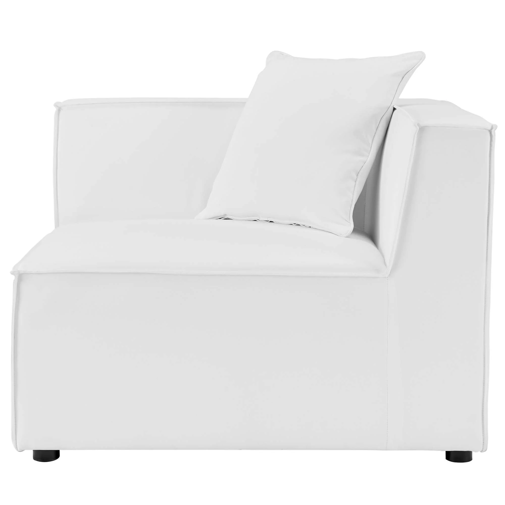Saybrook 4-Piece Outdoor Patio Upholstered Sectional Sofa - Image 24