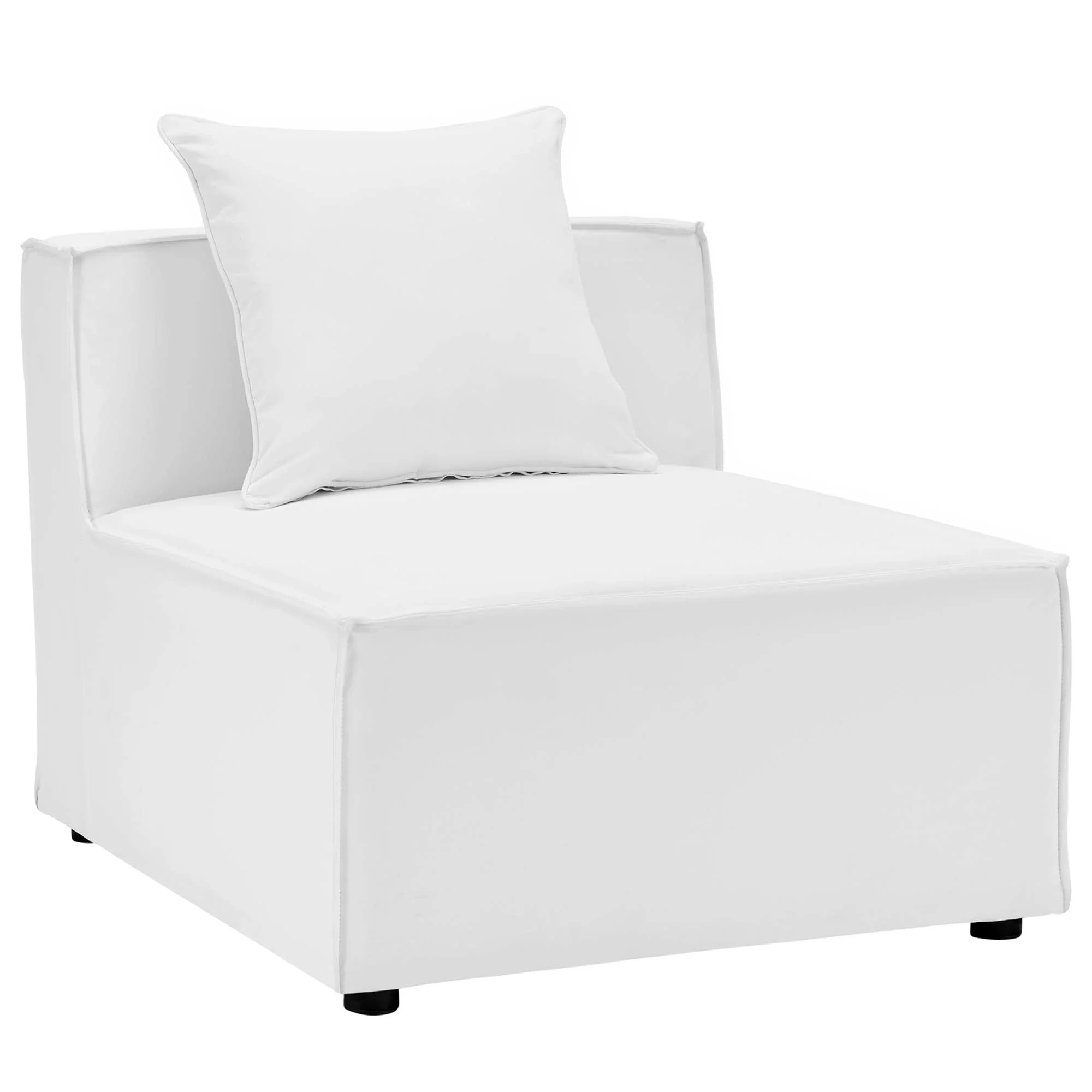 Saybrook 5-Piece Outdoor Patio Upholstered Sectional Sofa - Image 31