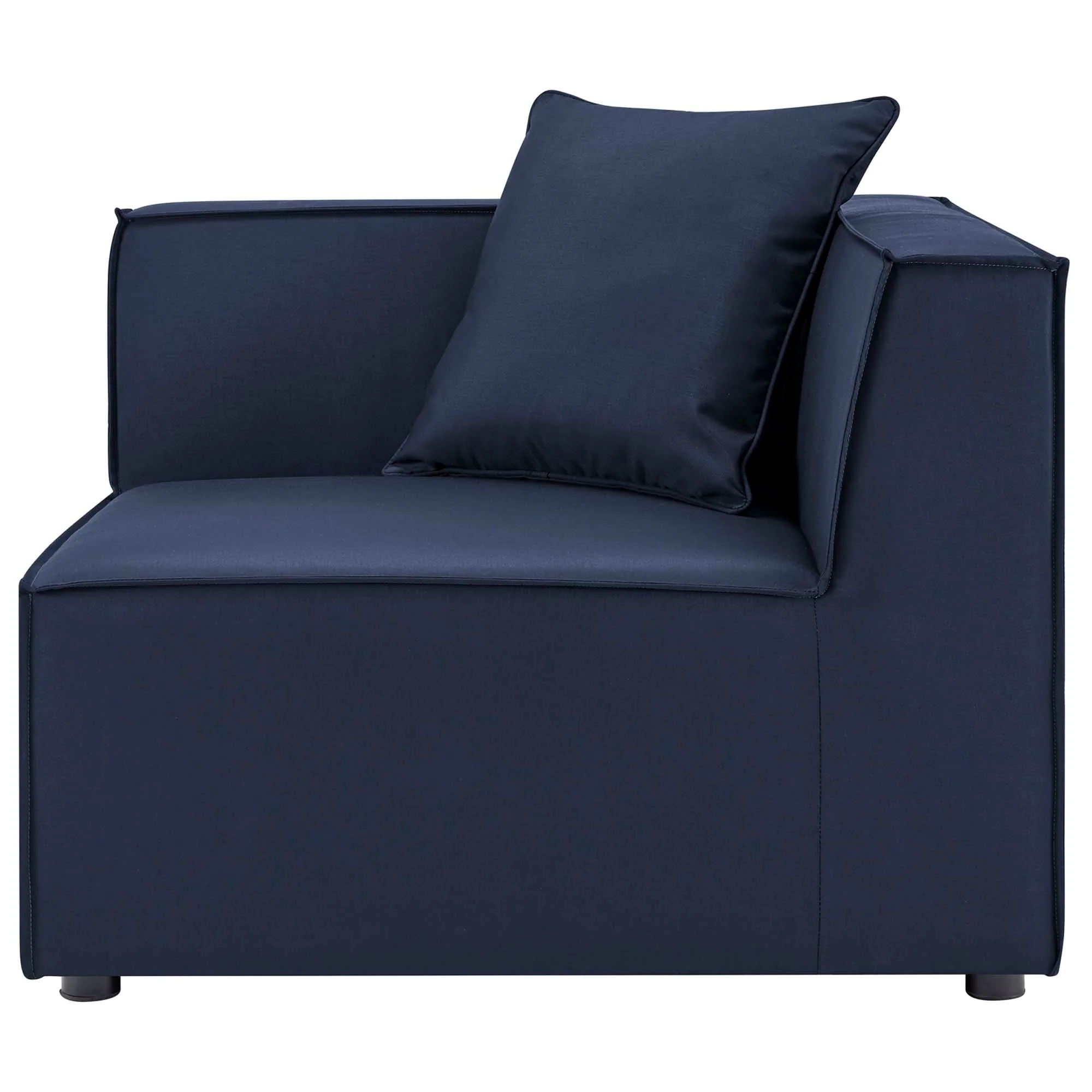 Saybrook Outdoor Patio Upholstered Loveseat and Ottoman Set - Image 15