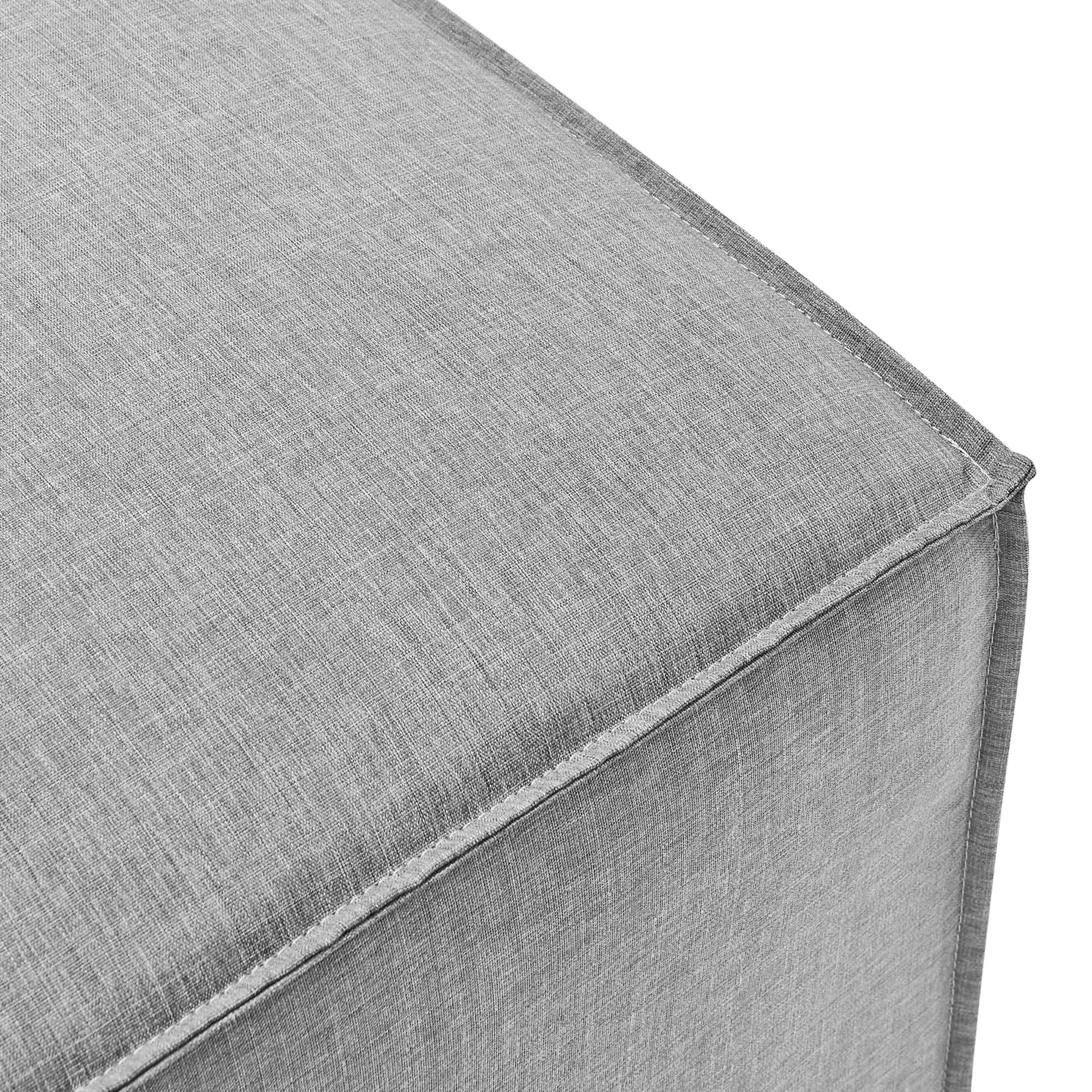 Saybrook Outdoor Patio Upholstered Loveseat and Ottoman Set - Image 6