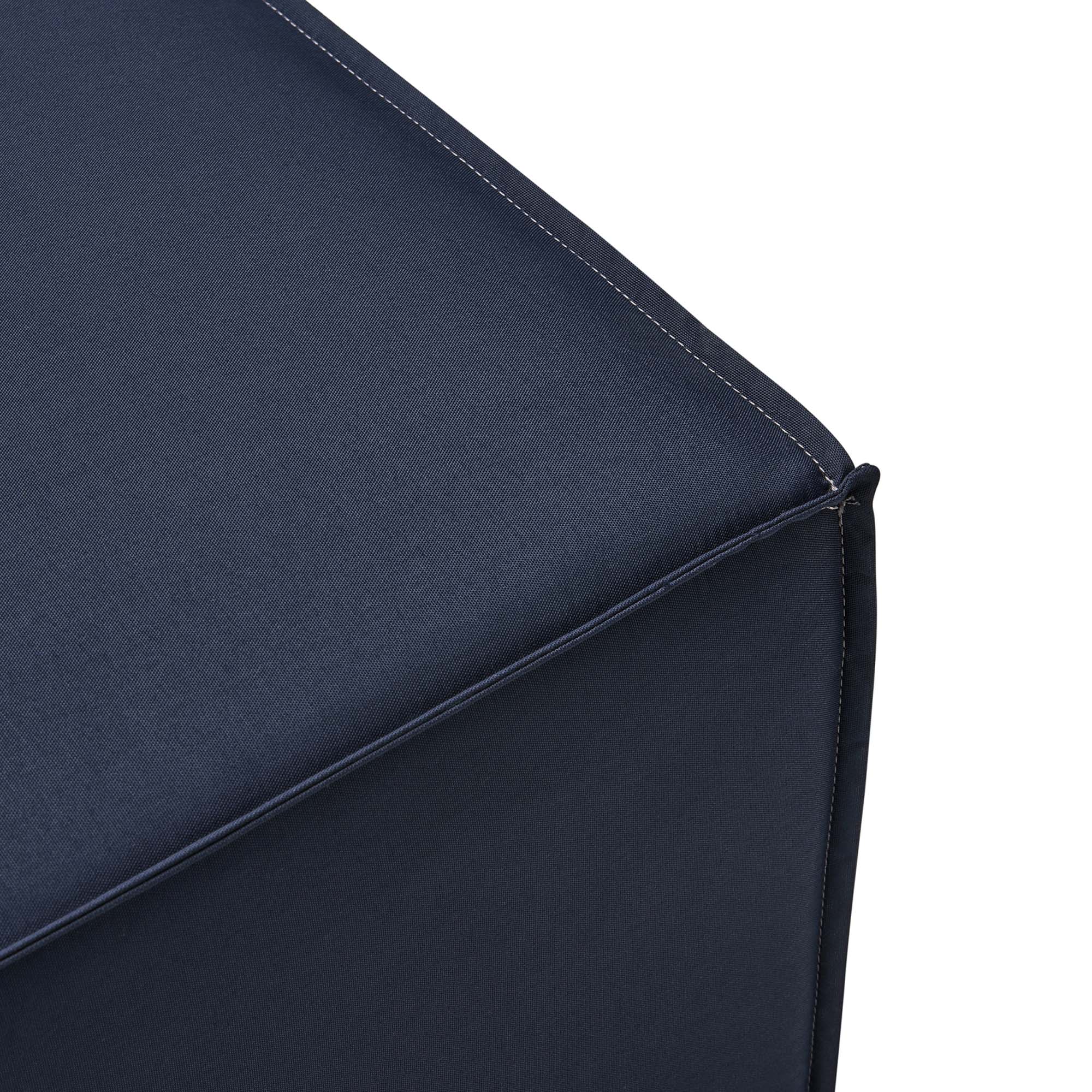 Saybrook Outdoor Patio Upholstered Sectional Sofa Ottoman - Image 11