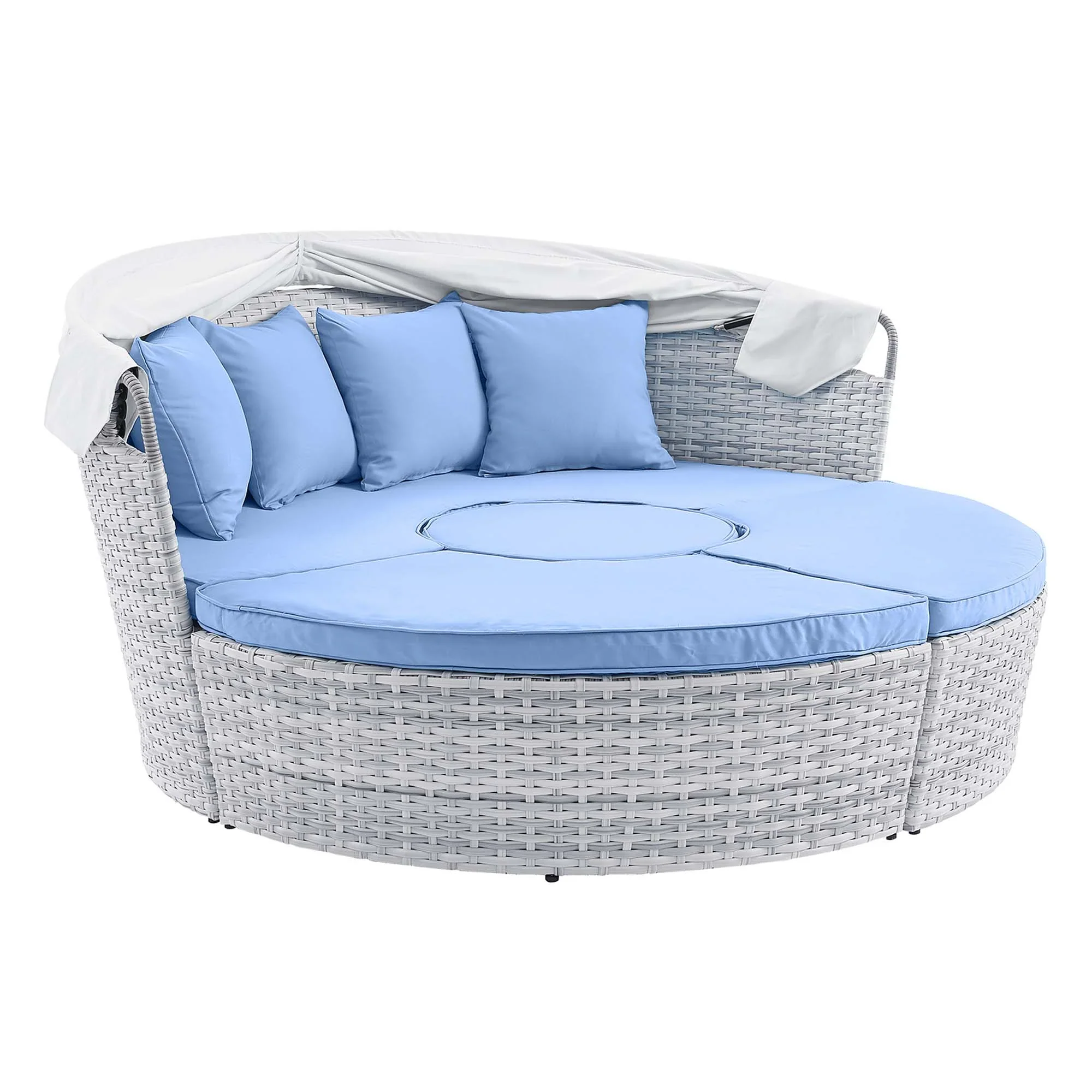 Scottsdale Canopy Outdoor Patio Daybed - Image 14