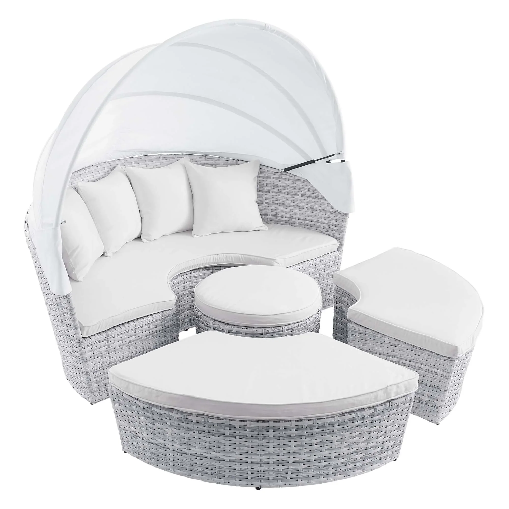 Scottsdale Canopy Outdoor Patio Daybed - Image 22