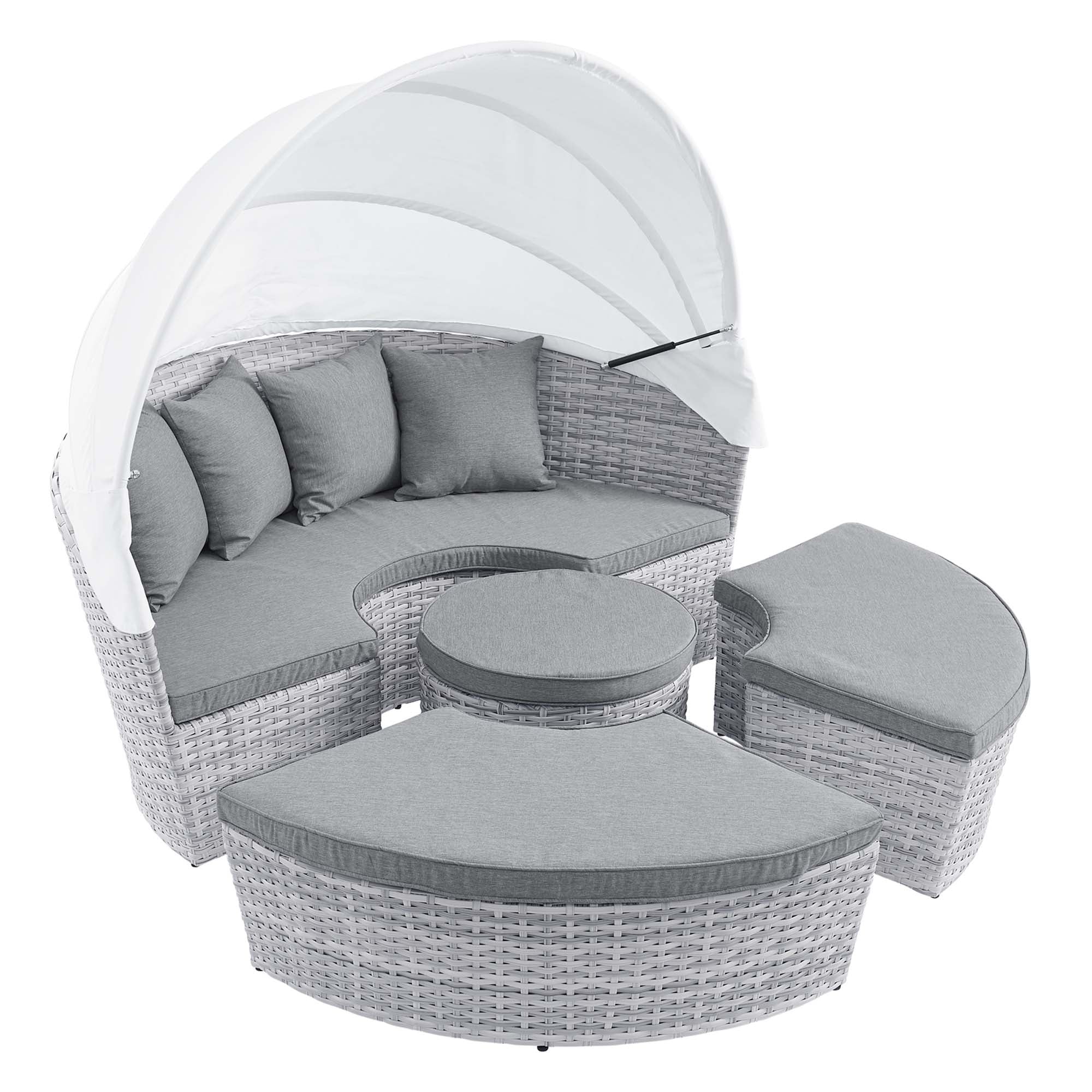Scottsdale Canopy Outdoor Patio Daybed - Image 4