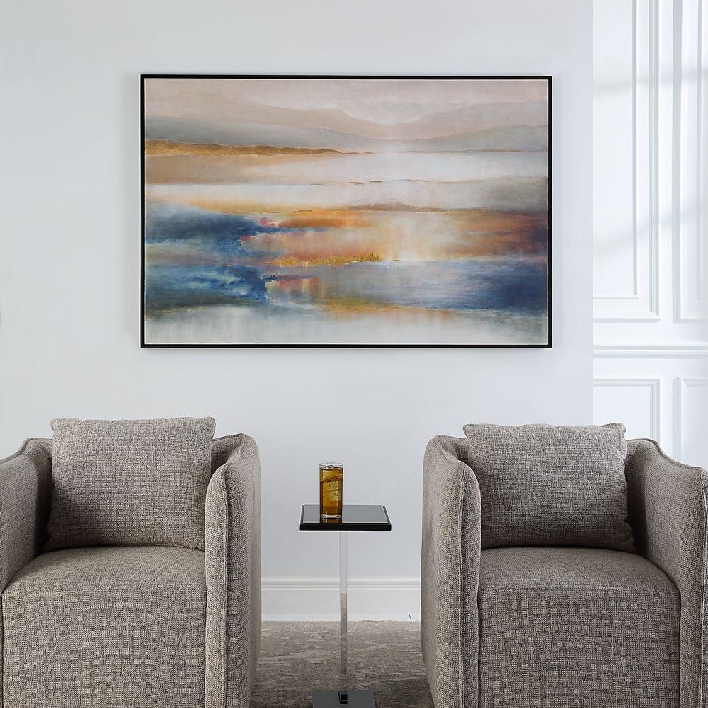Seafaring Dusk Hand Painted Canvas - Image 5