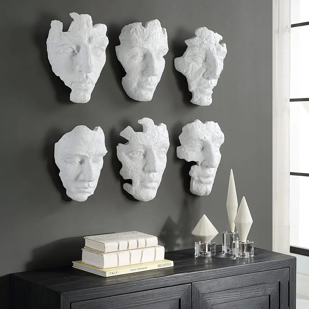 Self-Portrait Wall Decor, S/6 - Image 11