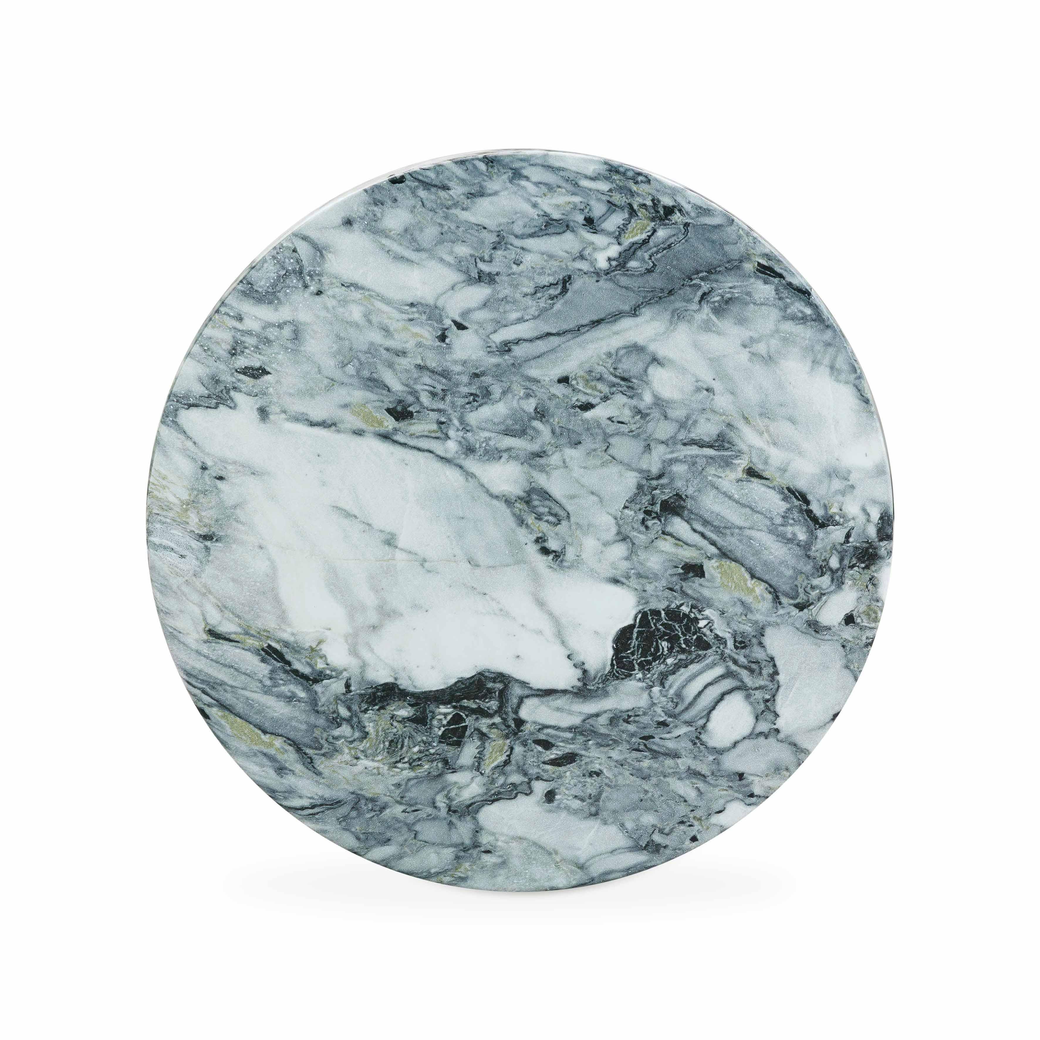 Serafina Faux Marble Concrete Indoor / Outdoor Side Table - Image 5