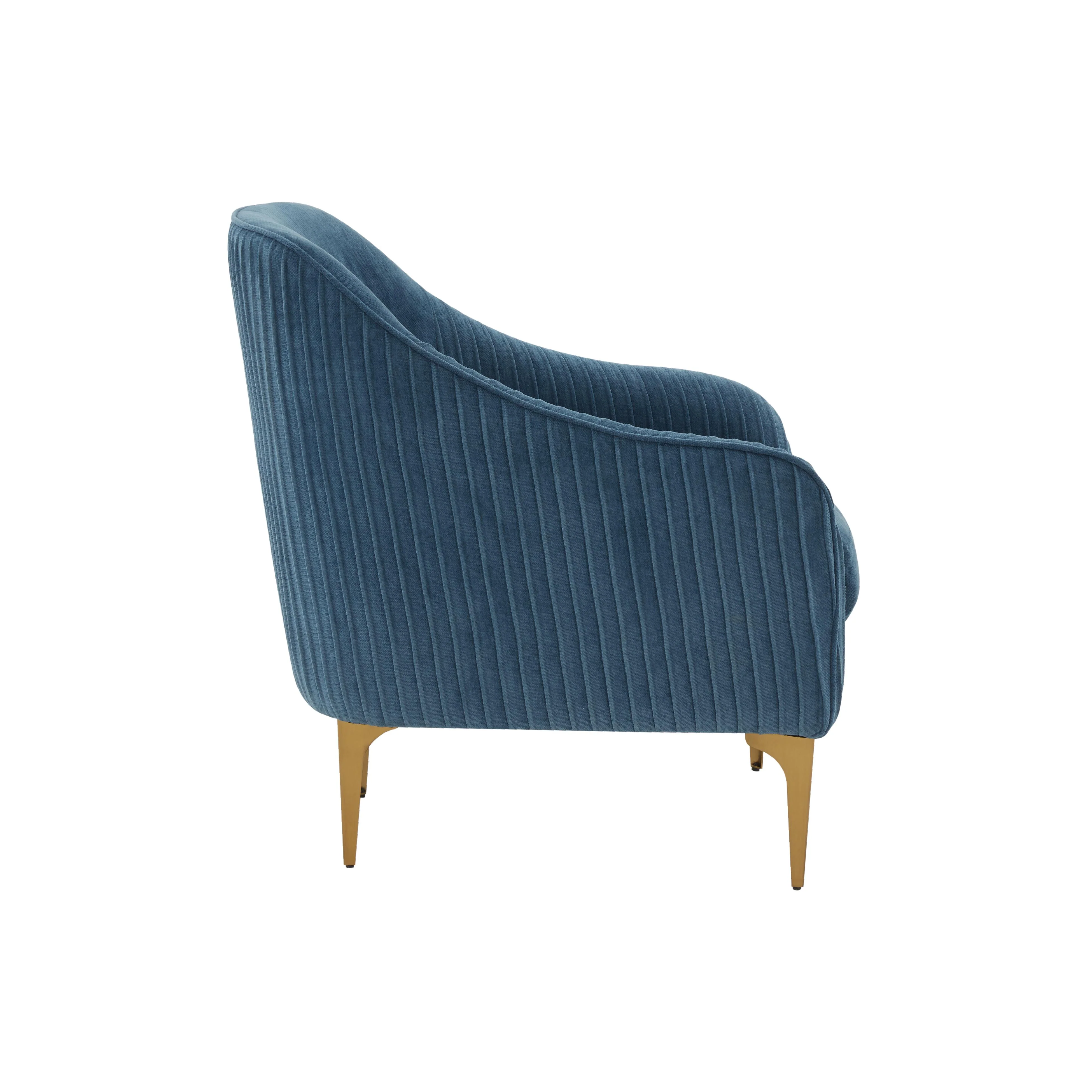 Serena Performance Velvet Accent Chair - Image 12