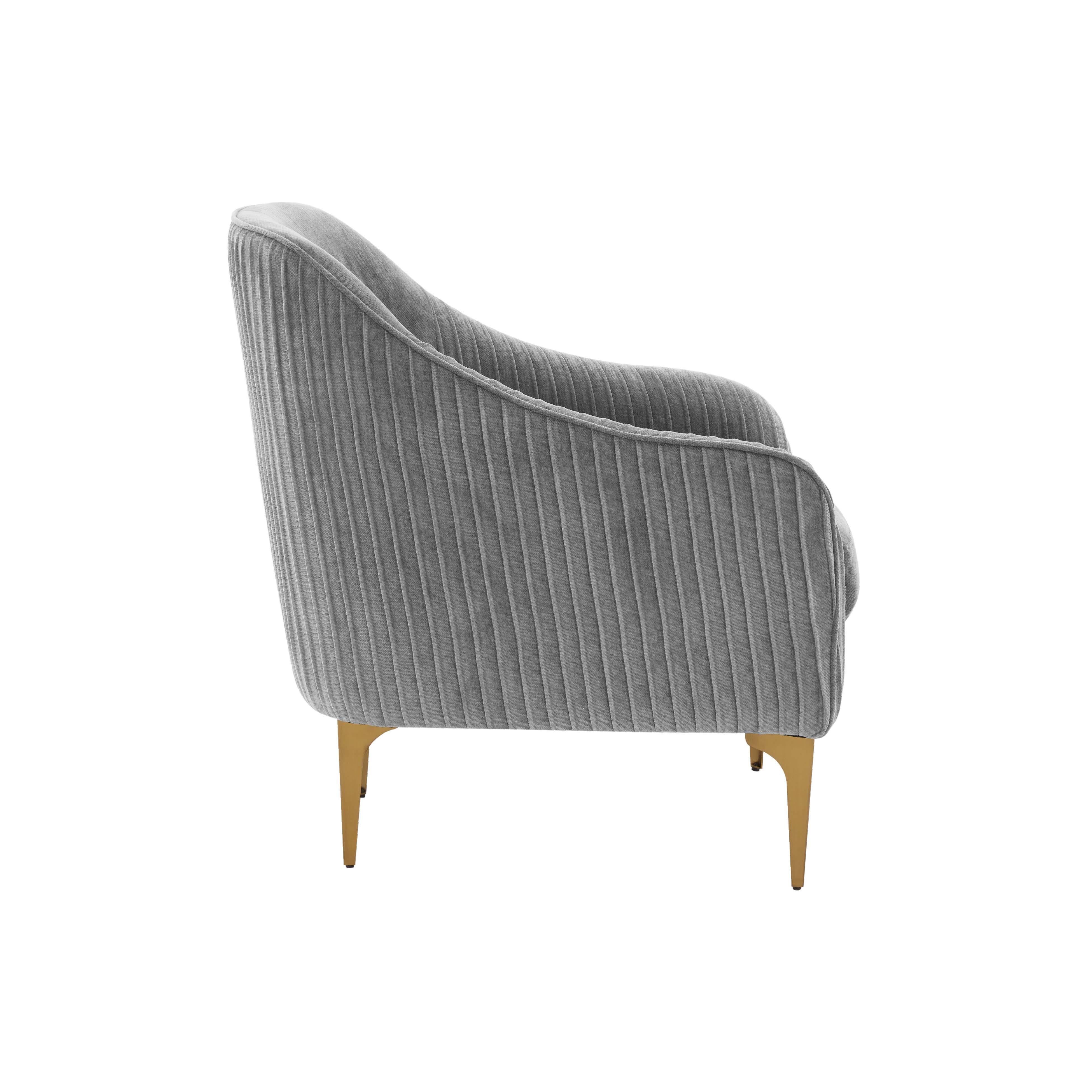 Serena Performance Velvet Accent Chair - Image 18