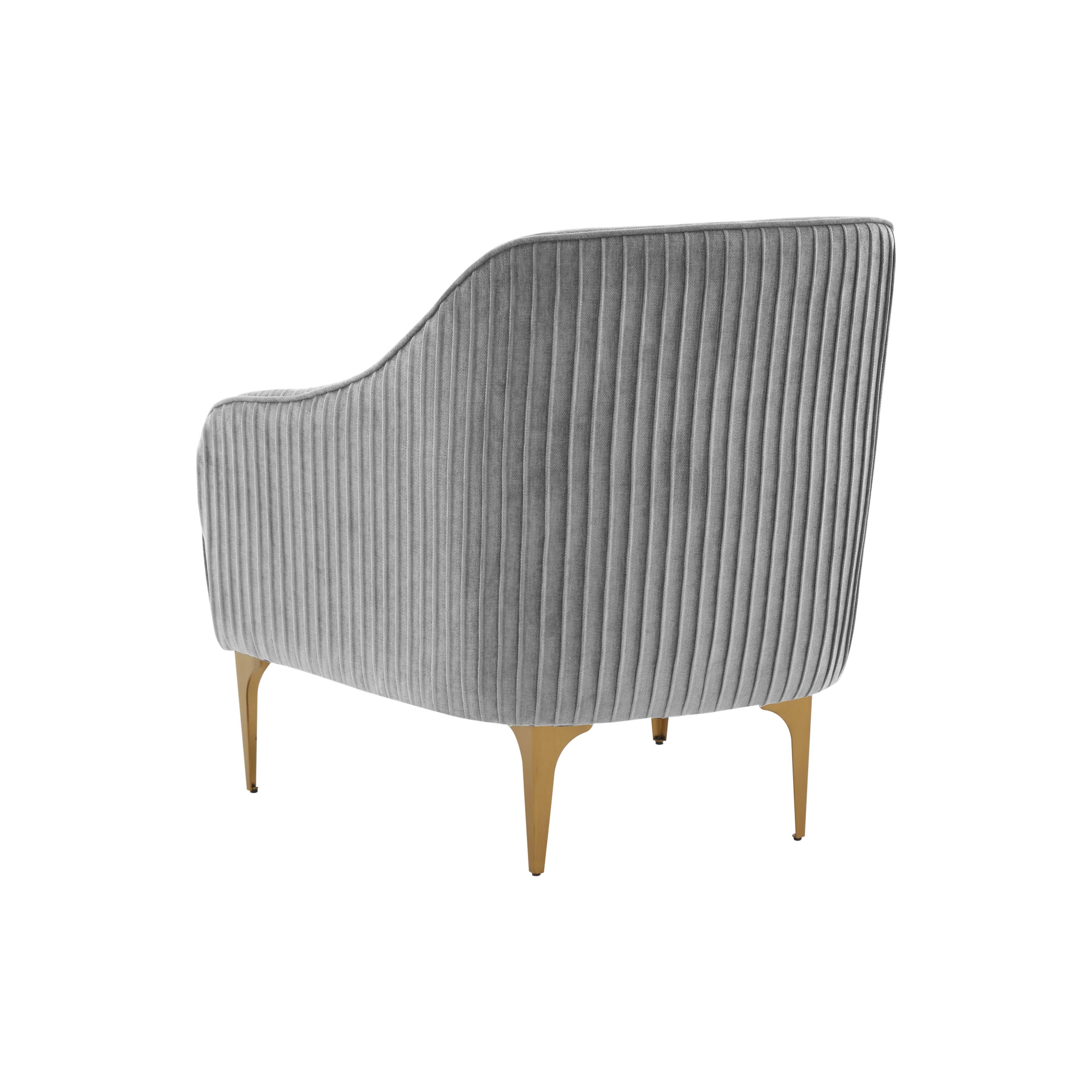 Serena Performance Velvet Accent Chair - Image 20