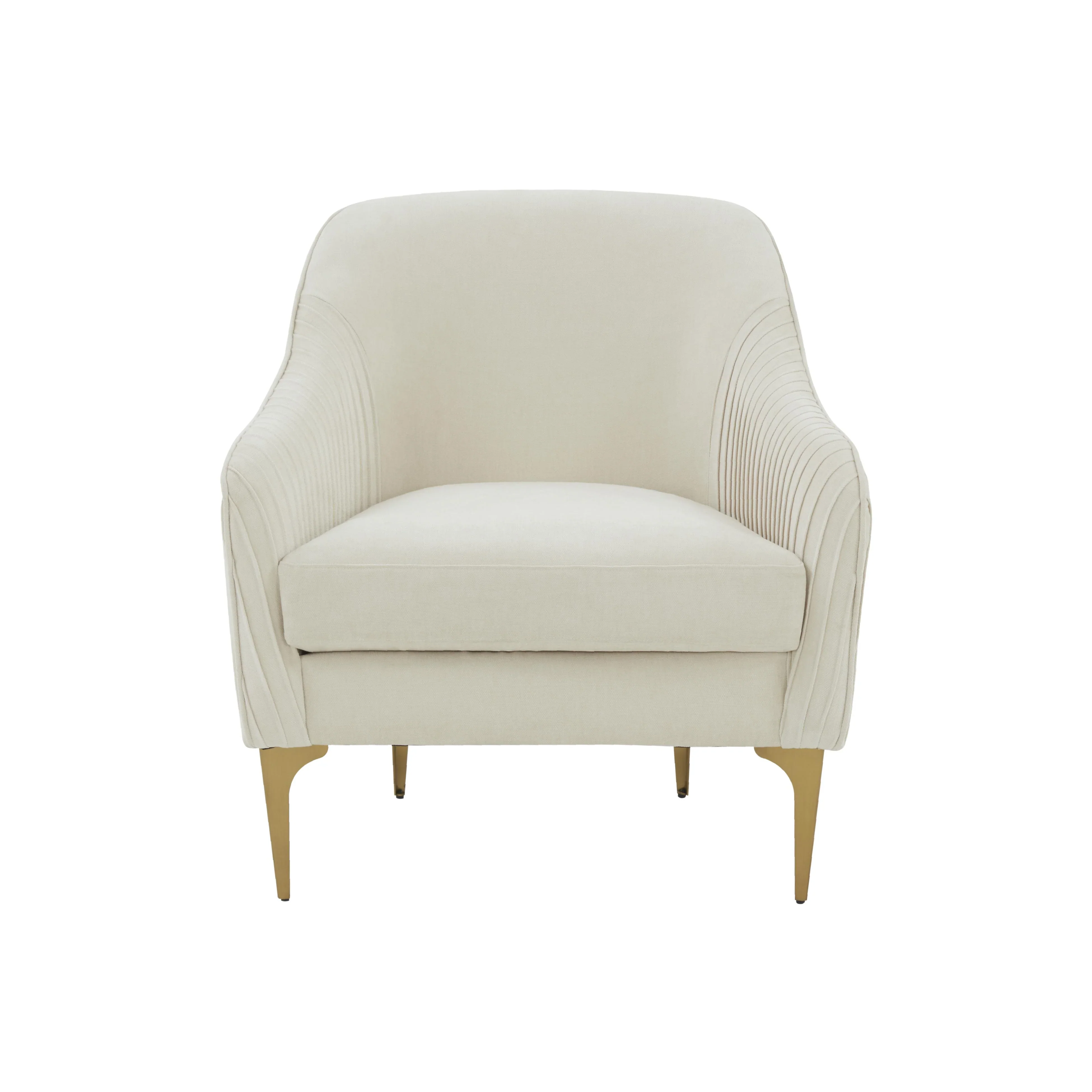 Serena Performance Velvet Accent Chair - Image 3