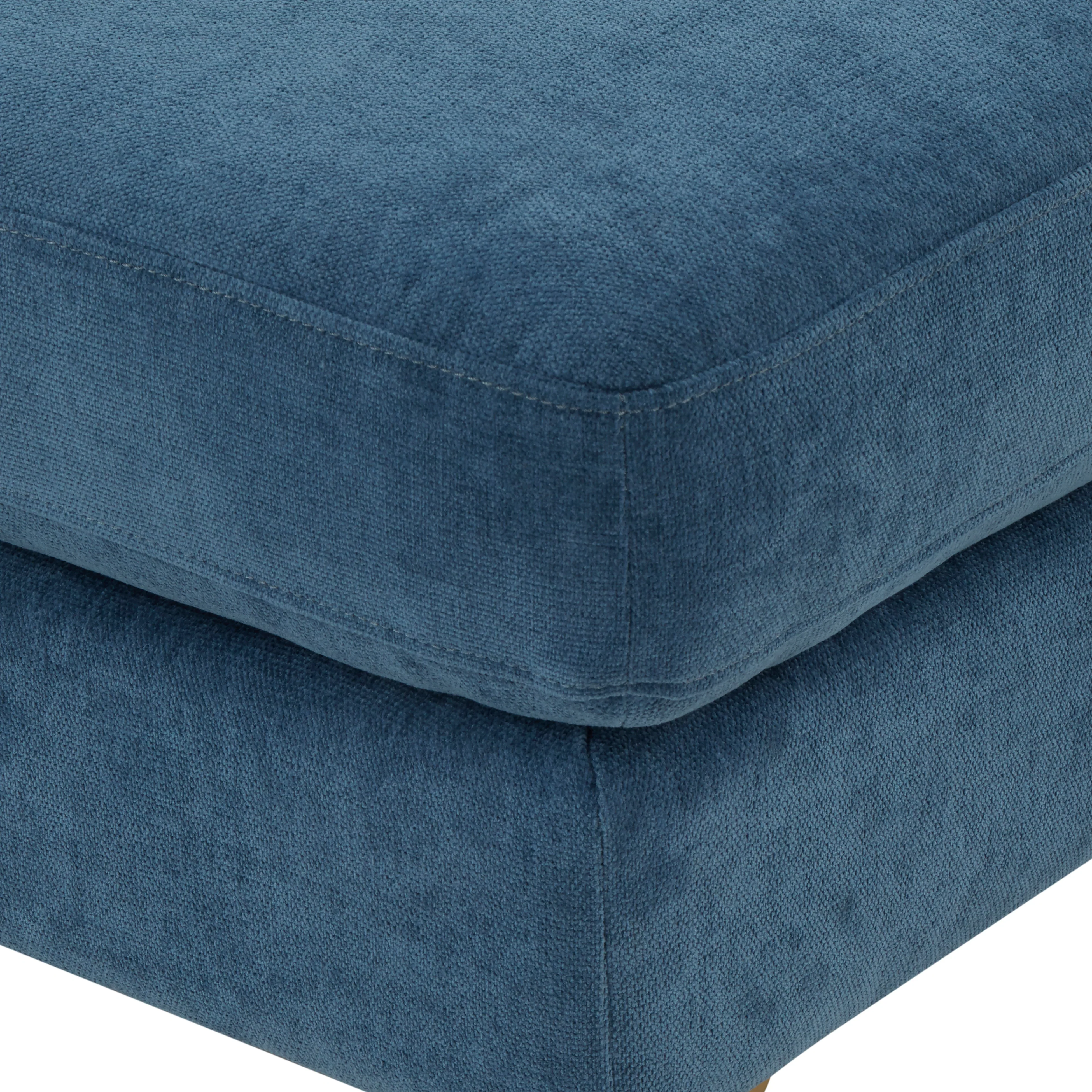 Serena Performance Velvet Ottoman - Image 9