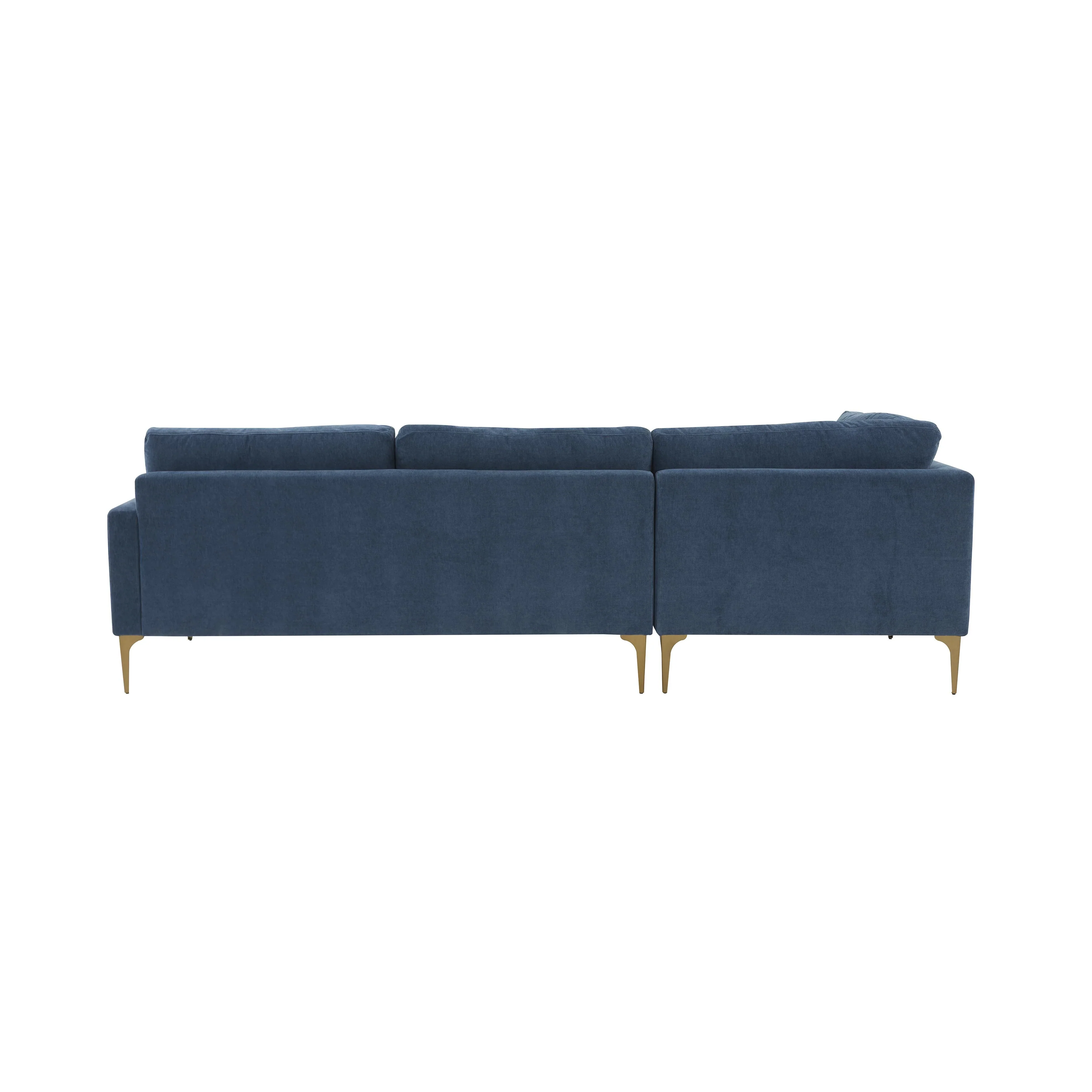Serena 3-Piece Performance Velvet Chaise Sectional - Image 23