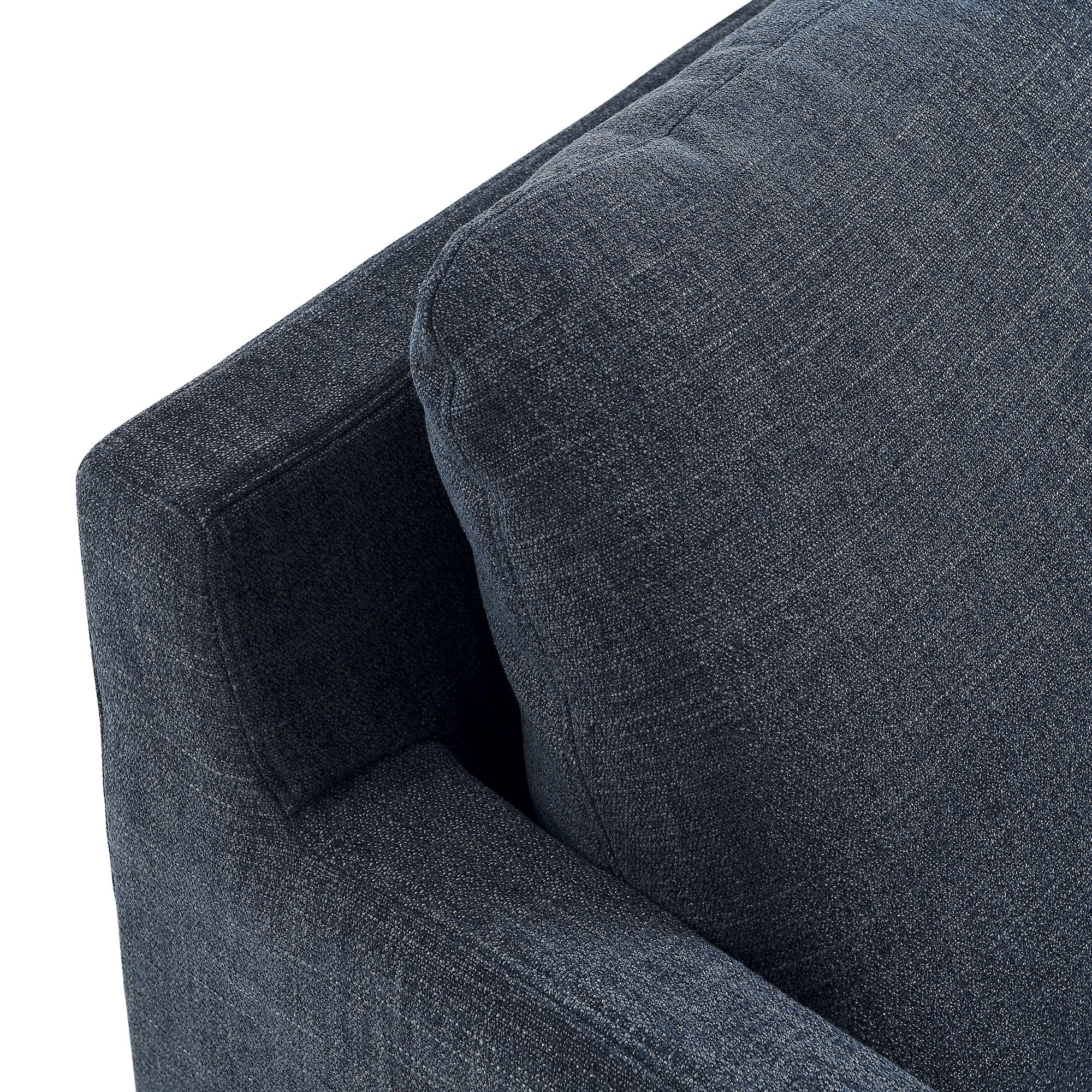 Serene Linen Slipcovered Swivel Armchair - Image 30