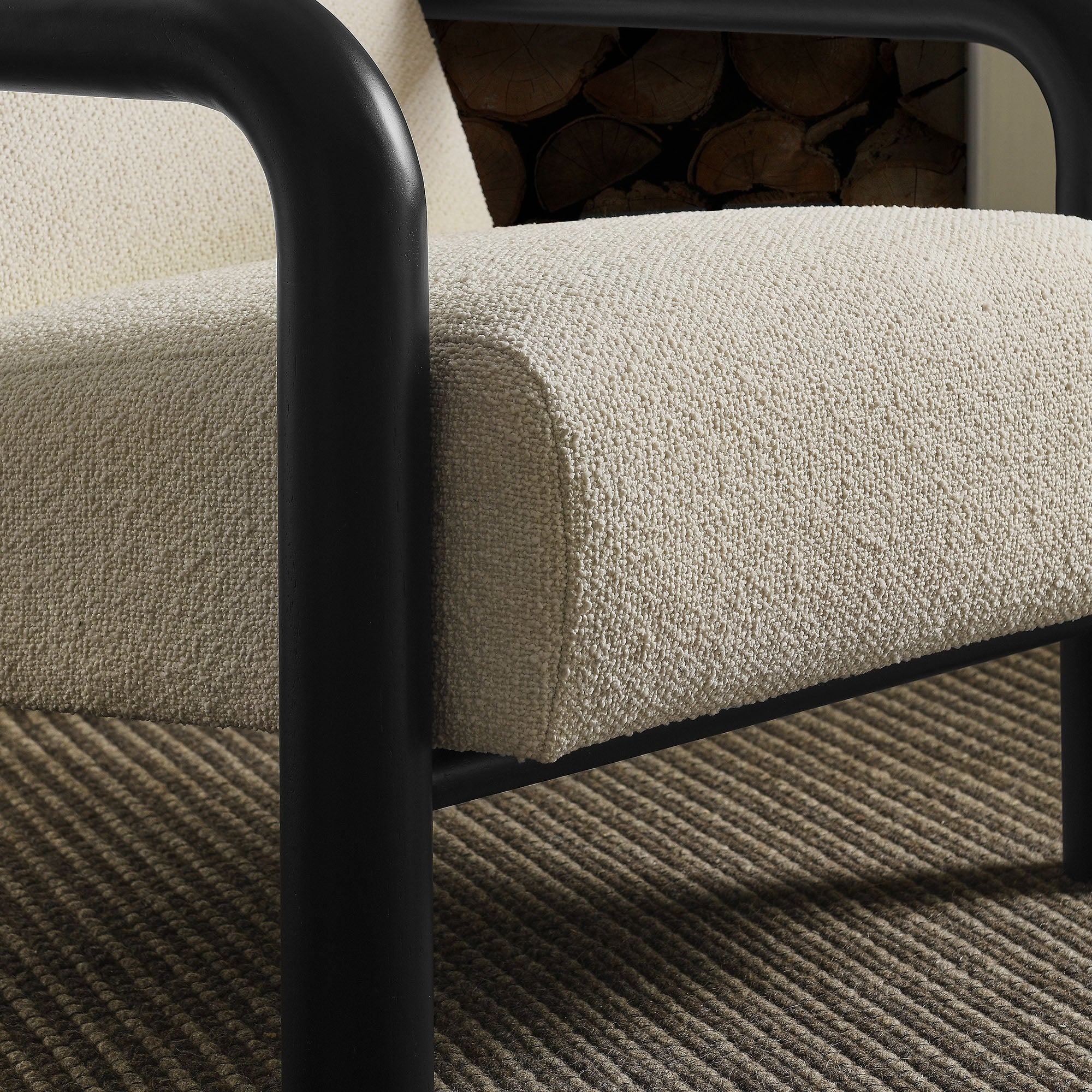 Sereno Boucle Accent Chair - Image 12