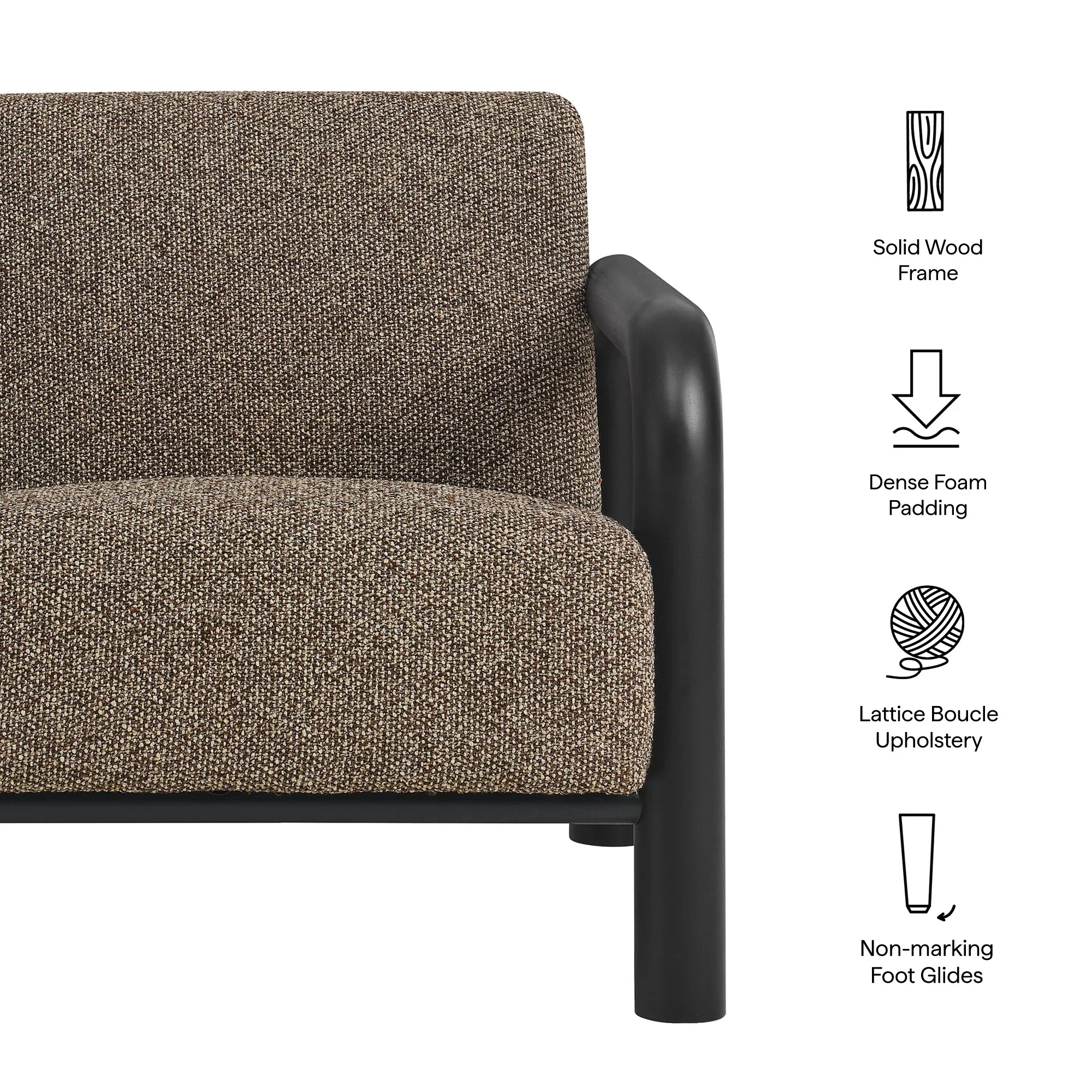 Sereno Boucle Accent Chair - Image 27