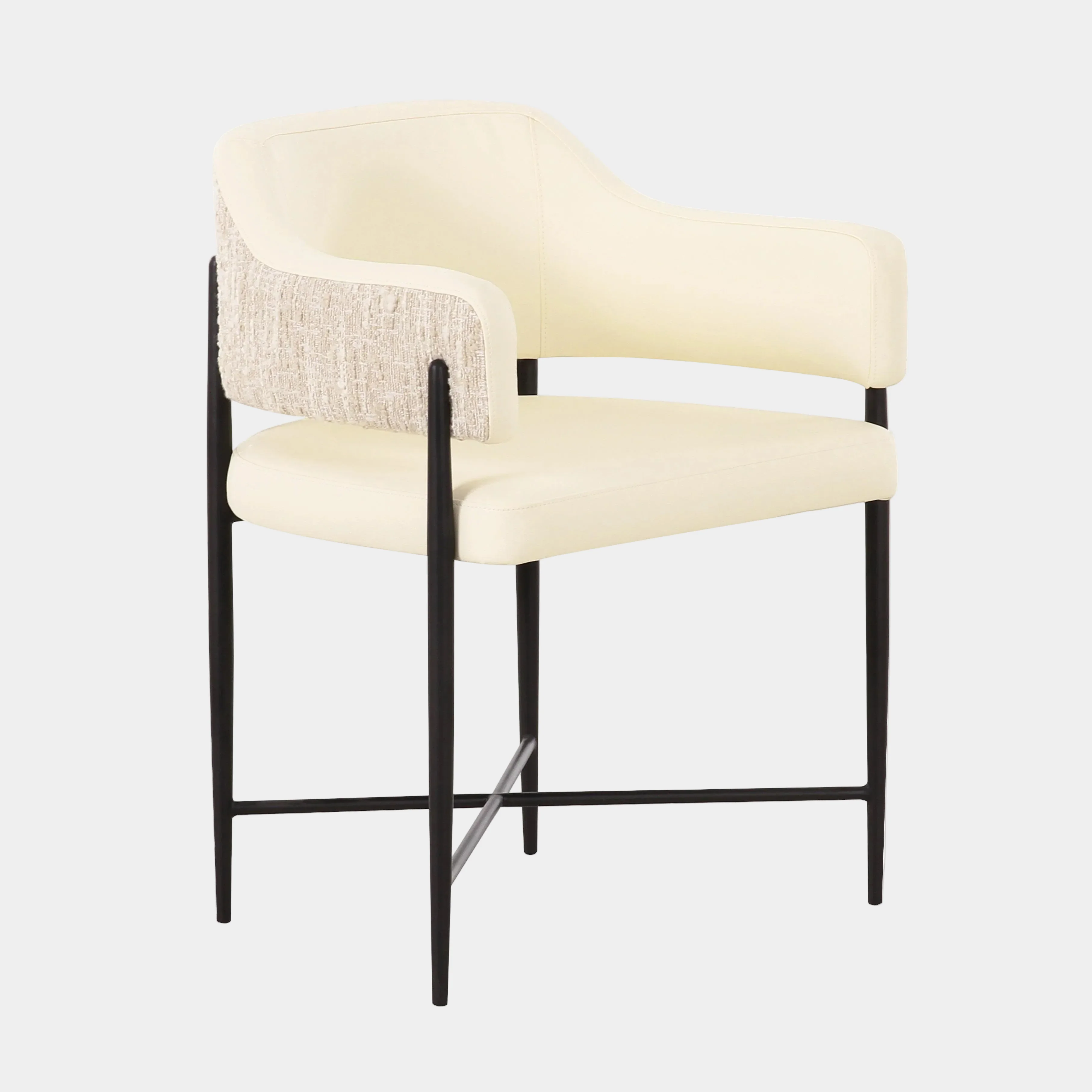 Sezanne 2-Tone Performance Vegan Leather Dining Chair