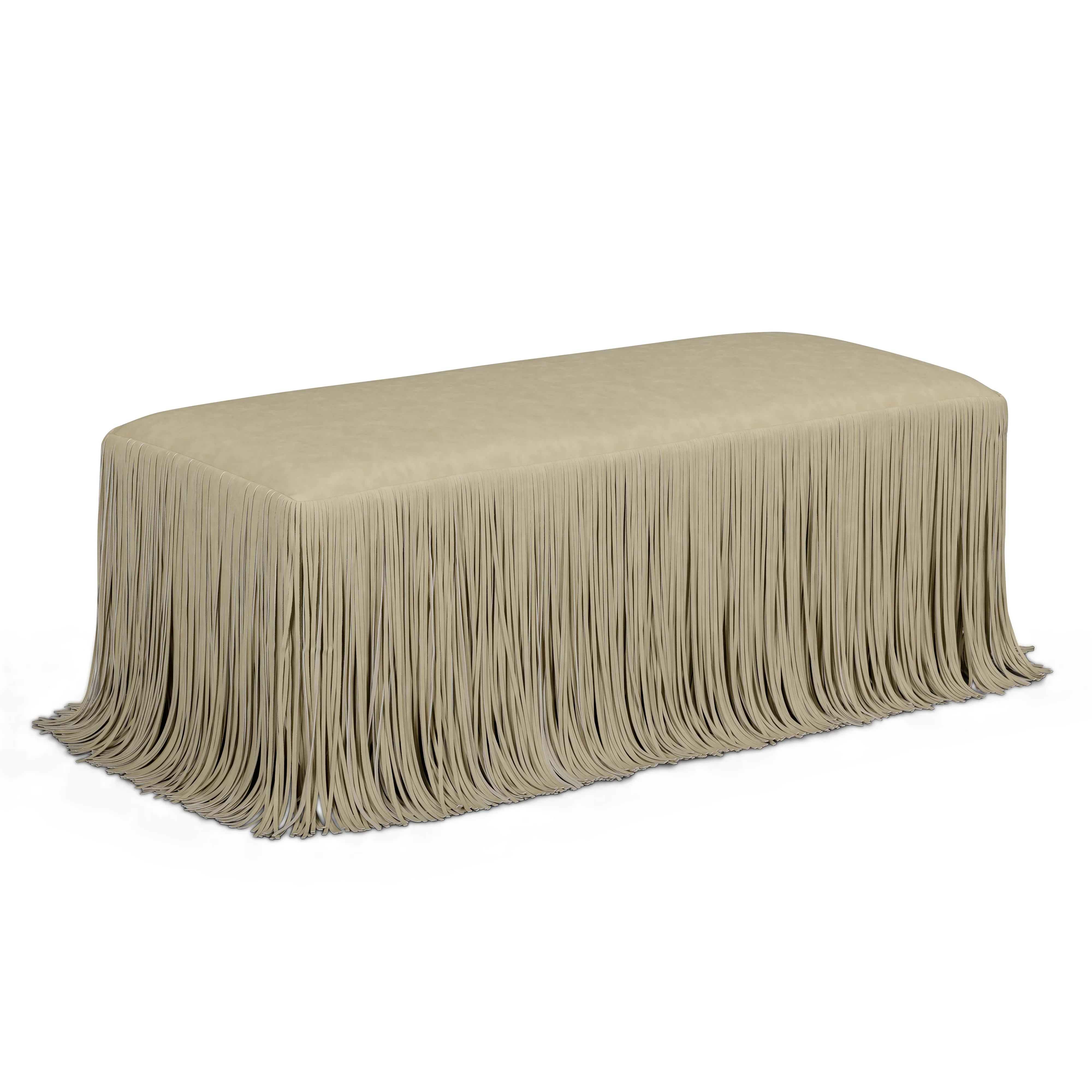 Shag Me 50" Performance Vegan Leather Bench - Image 2
